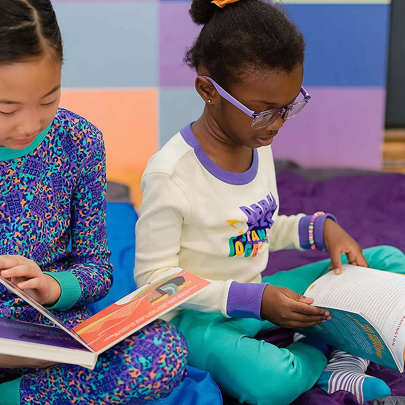 Пижама облегающая Mightly Big Girls Rebel x Kids' Fair Trade из 100% органического хлопка, комплект из 2 предметов