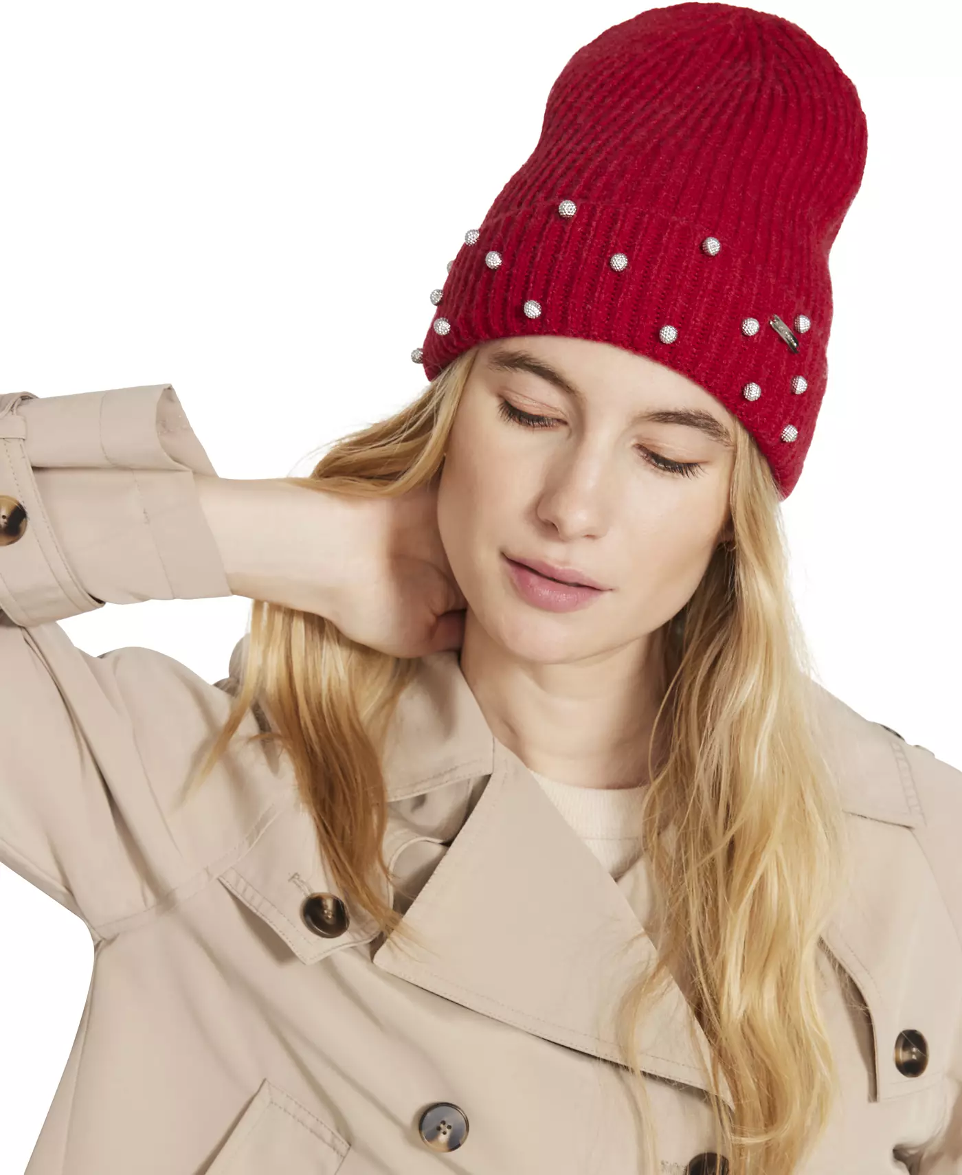 Женская шапка-бини Ballin' от Steve Madden с украшениями