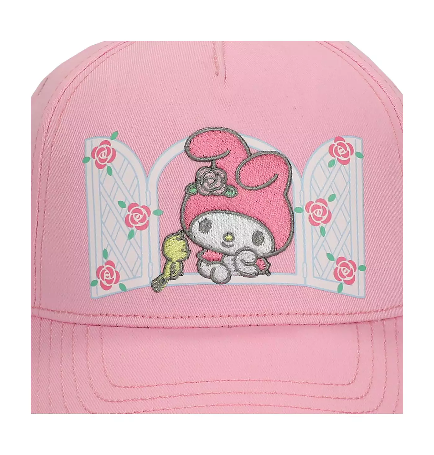 Женская розовая бейсболка Sanrio My Melody Character In Window
