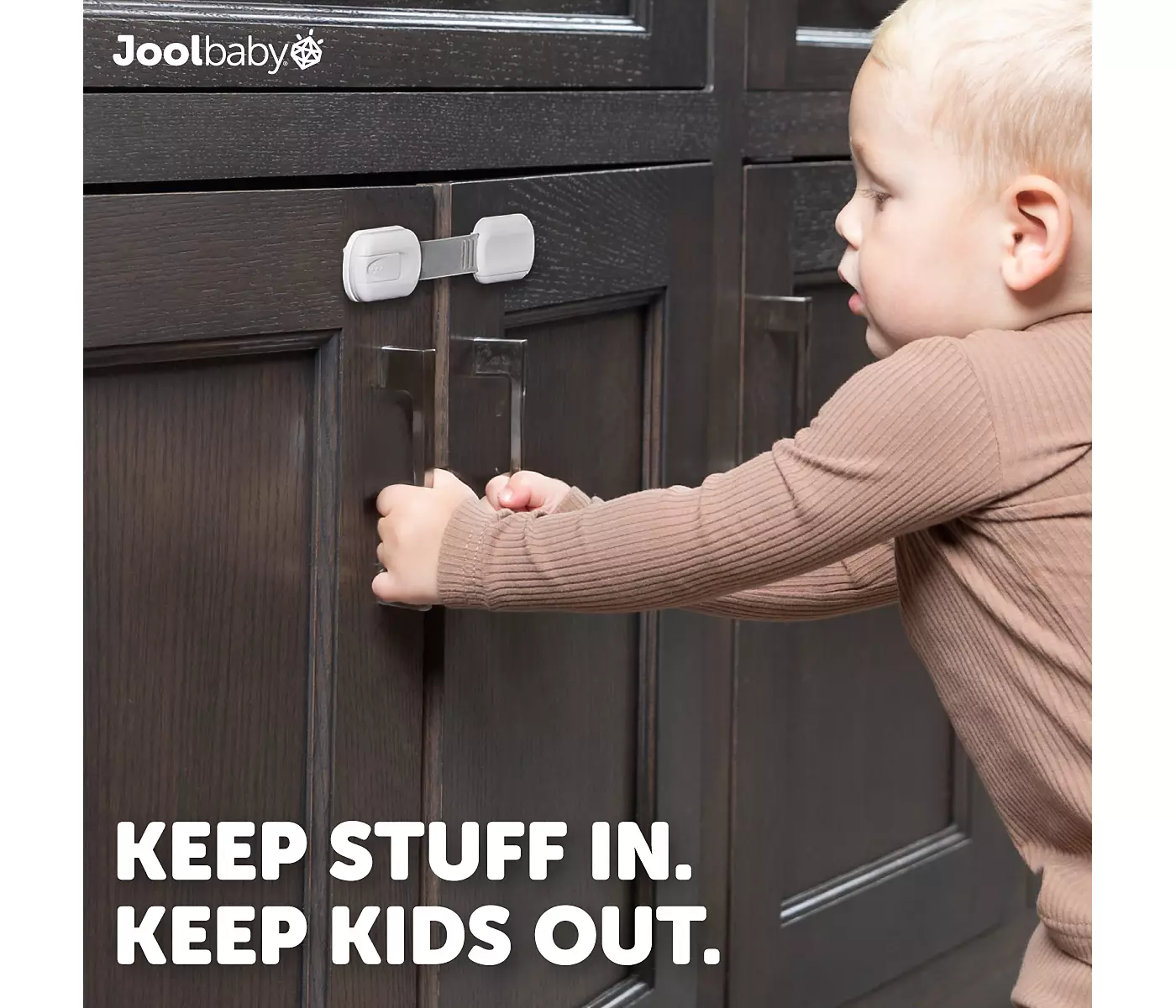 Jool Baby многофункциональный ремень безопасности для шкафов, холодильников, ящиков, набор из 4 защитных клеев