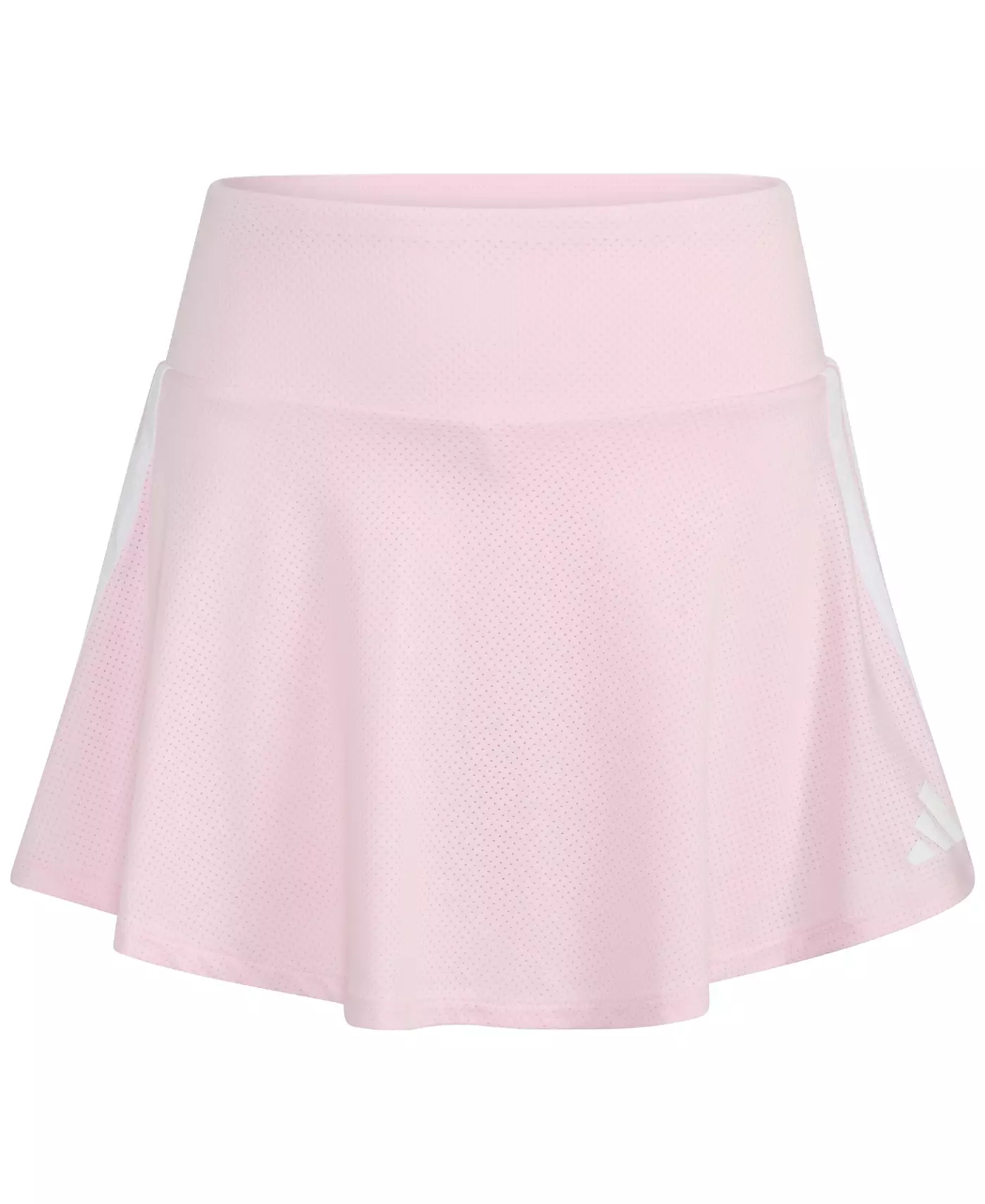 adidas Большие девочки Отдельный широкий пояс 3-полосатый Flounce юбка-шорты