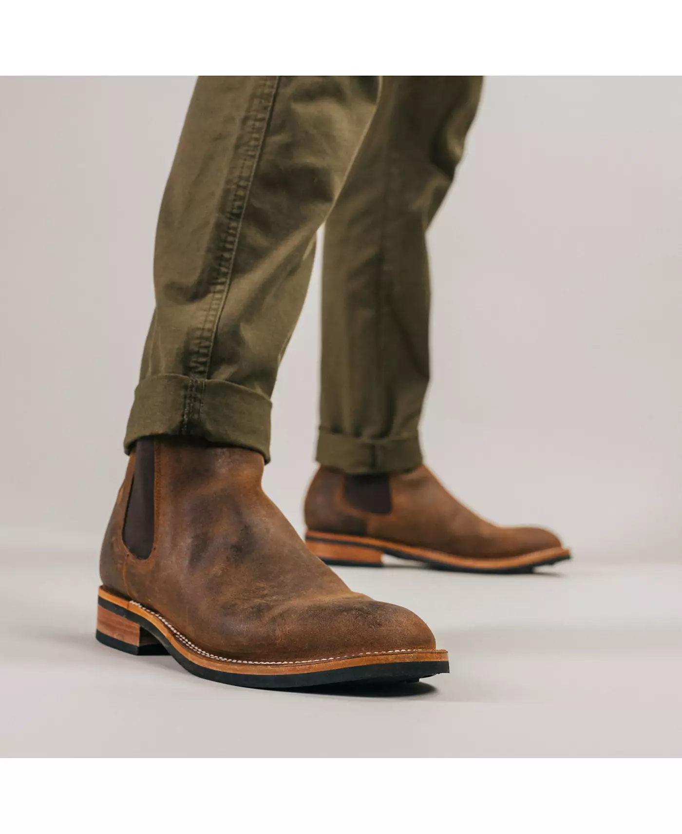 Мужские ботинки Taft Legion Slip-on Rugged Chelsea Stitchdown