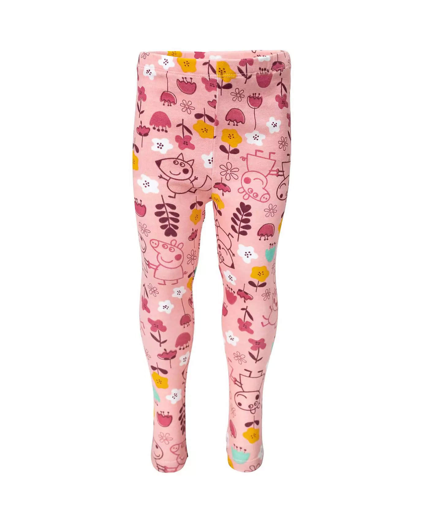 Свитер для девочек с длинными рукавами и рисунком «Свинка Пеппа» Футболка и леггинсы Toodler