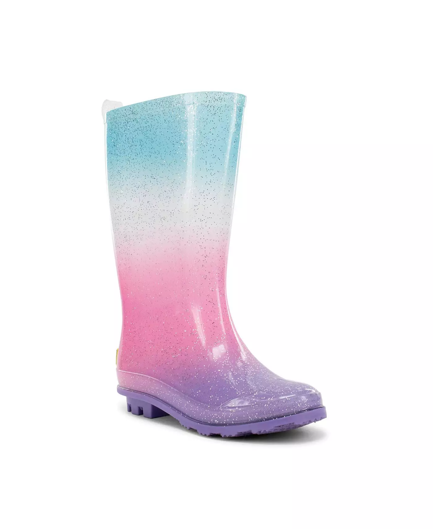 Western Chief Girls Молодежные блестящие высокие резиновые сапоги