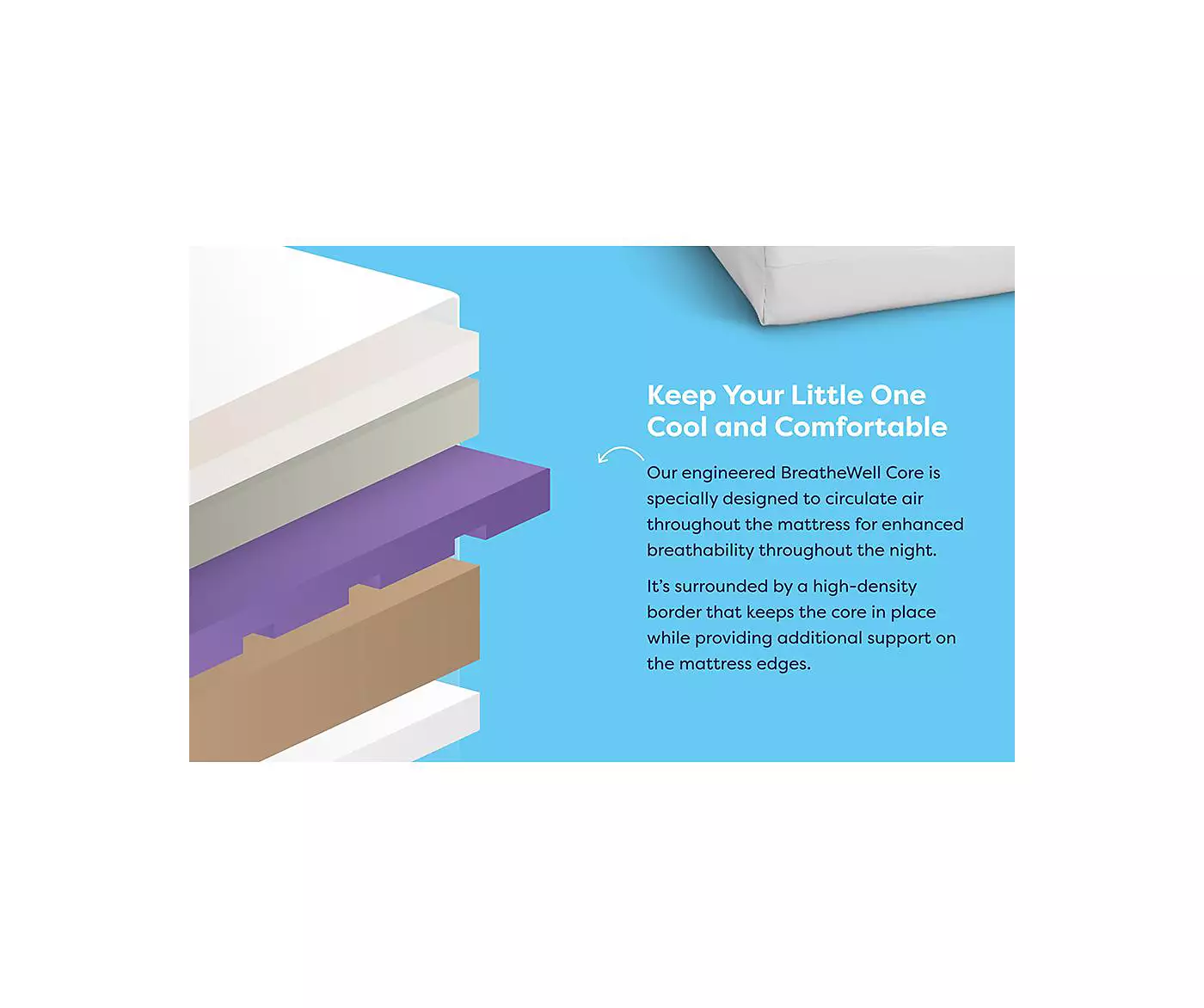 Матрас для детской кроватки Moonlight Slumber Luxury Dreamer