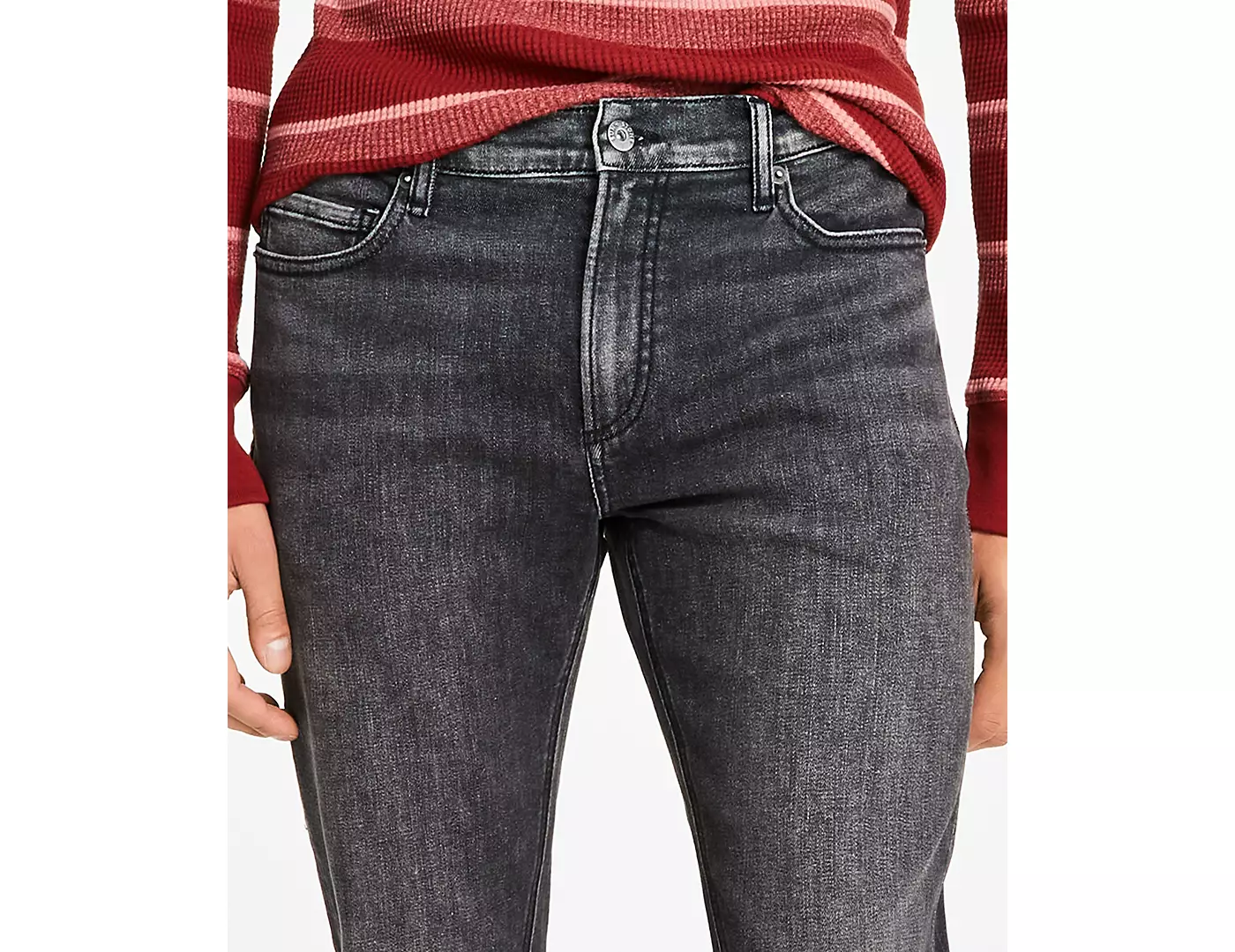 Мужские джинсы Sun + Stone Ithaca прямого кроя, созданные для Macy's