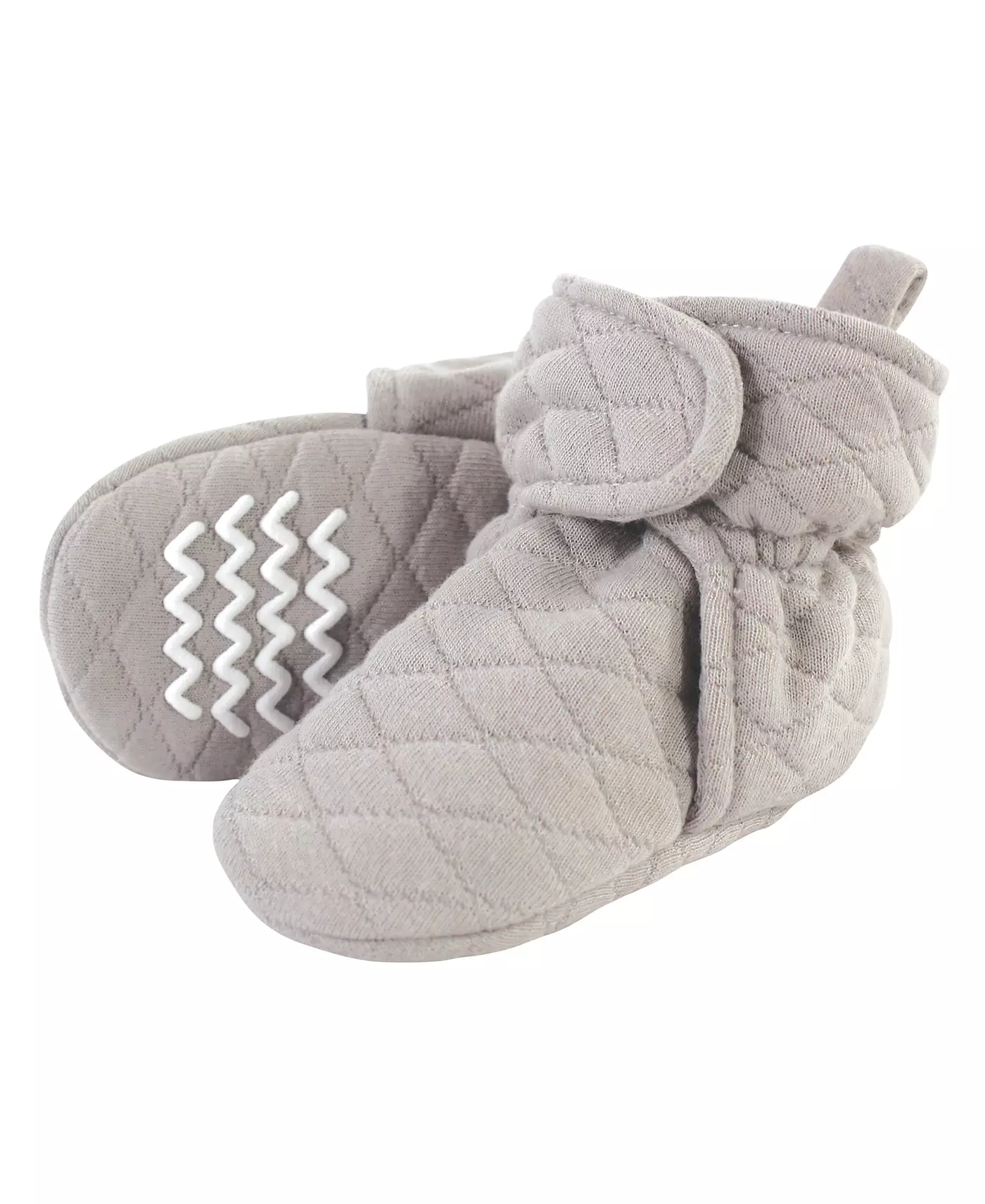 Стеганые пинетки Hudson Baby для мальчиков, черные, 12-18 месяцев