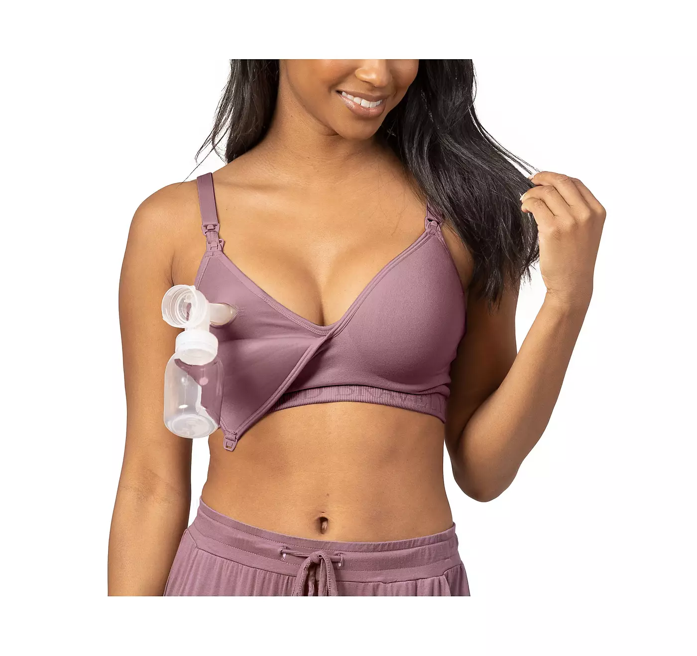 Бюстгальтер Kindred Bravely Maternity Contour для сцеживания и кормления грудью без помощи рук