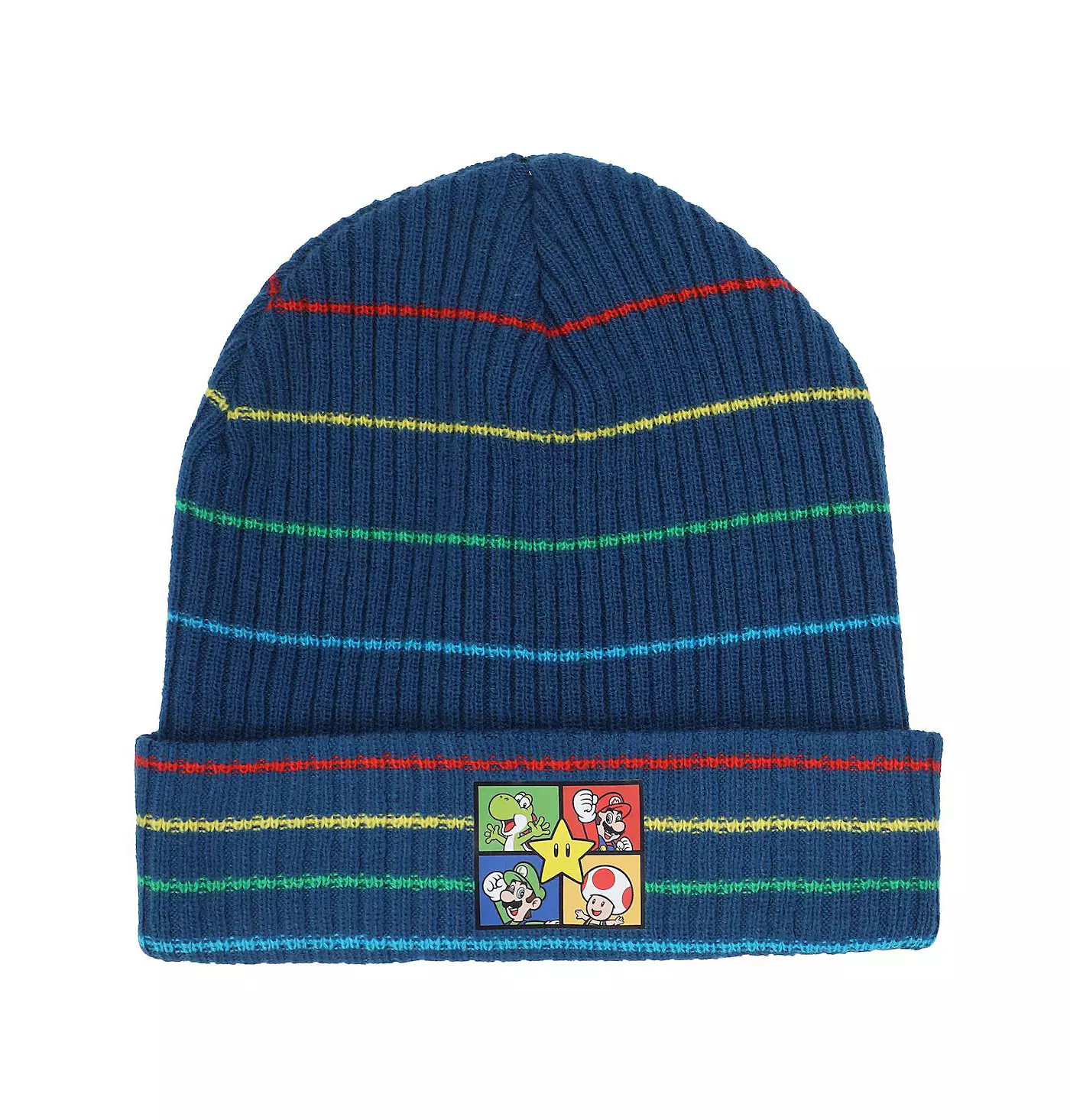 Комплект из шапки и перчаток SUPER MARIO для мальчиков в рубчик