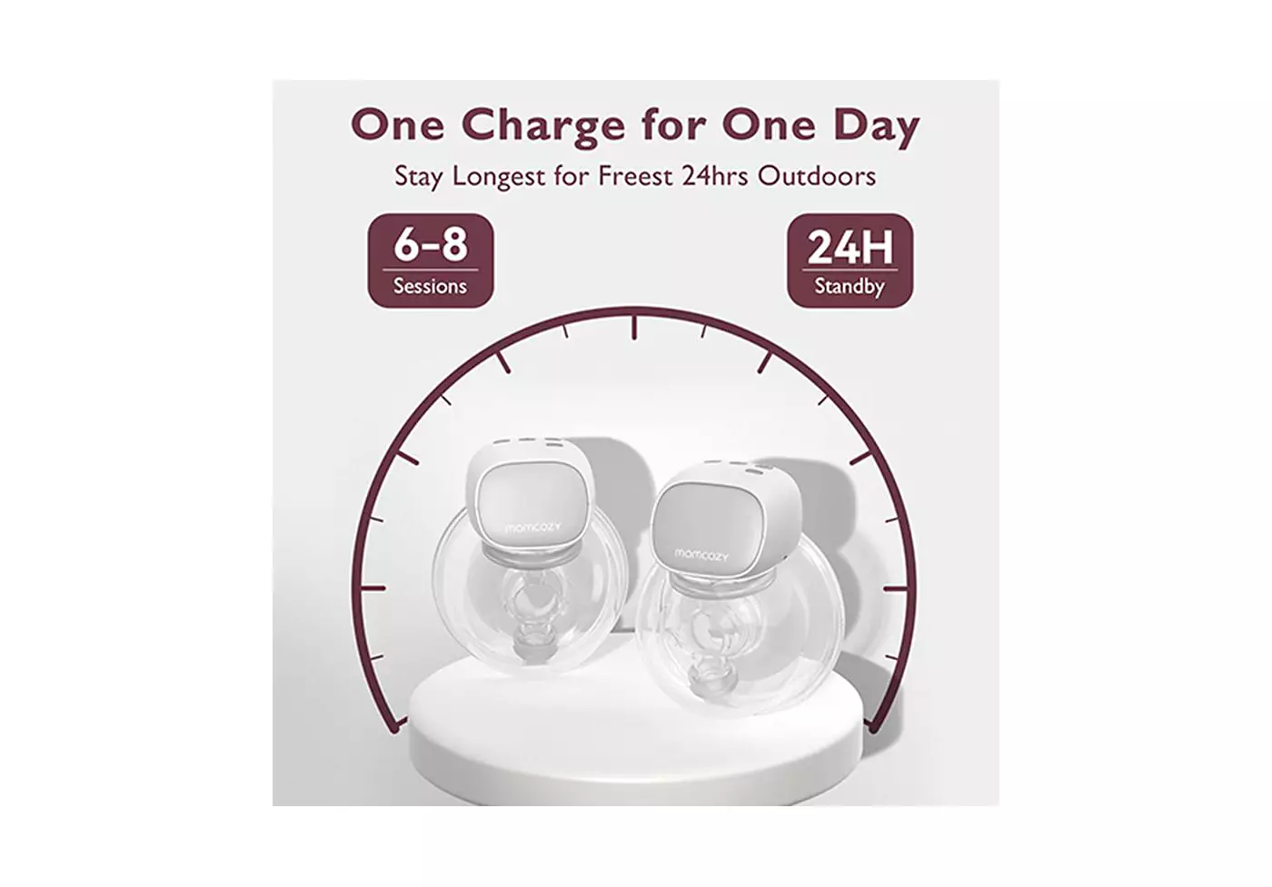 Momcozy Двойной носимый электрический молокоотсос