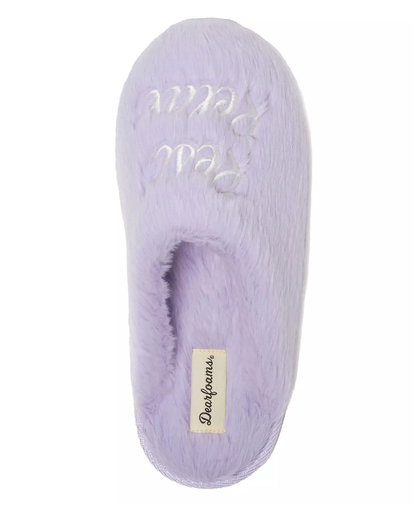 Женские тапочки Dearfoams Bailey Holiday с искусственным мехом и потертостями