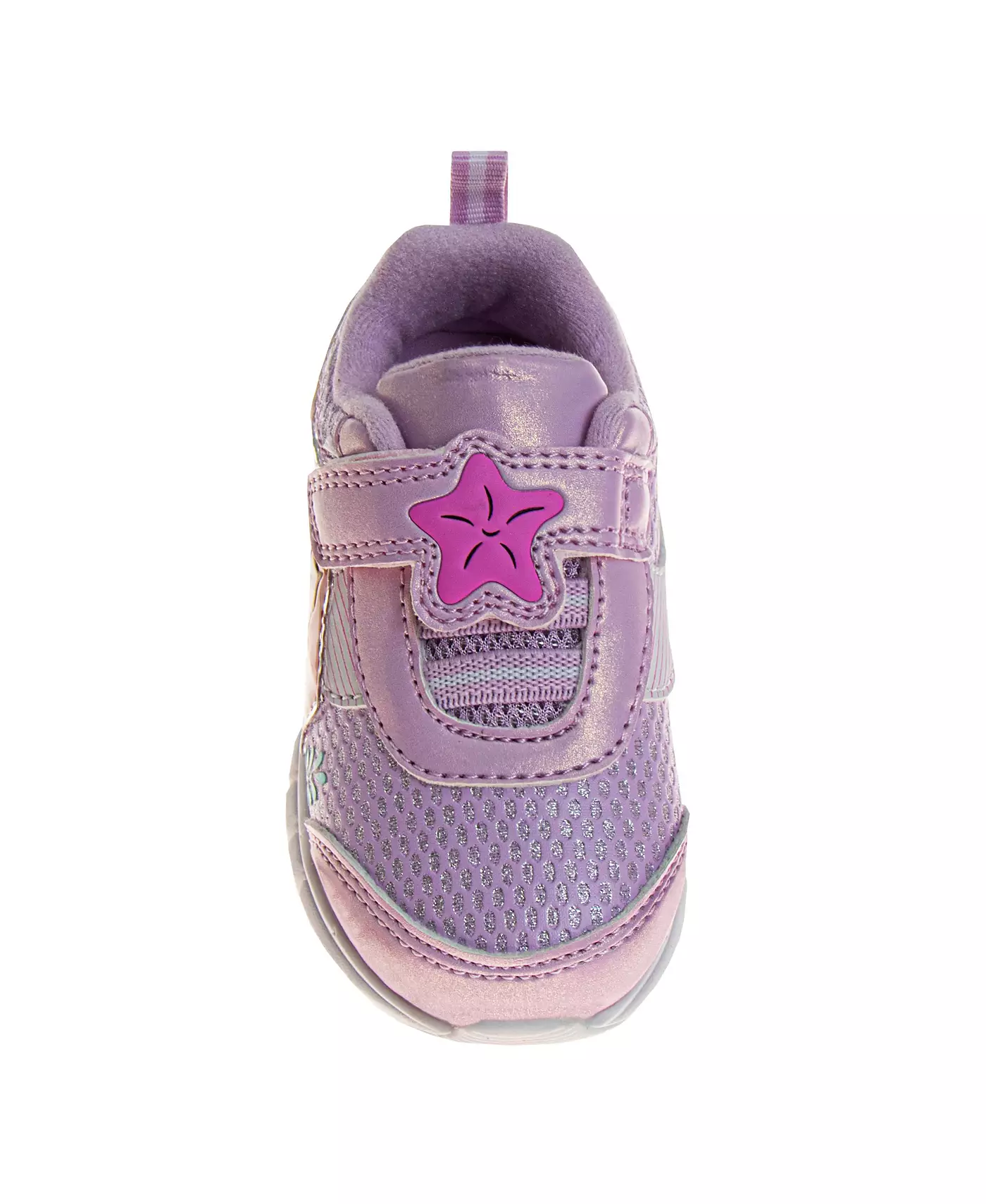 Кроссовки-липучки для девочек и малышей Disney «Русалочка»