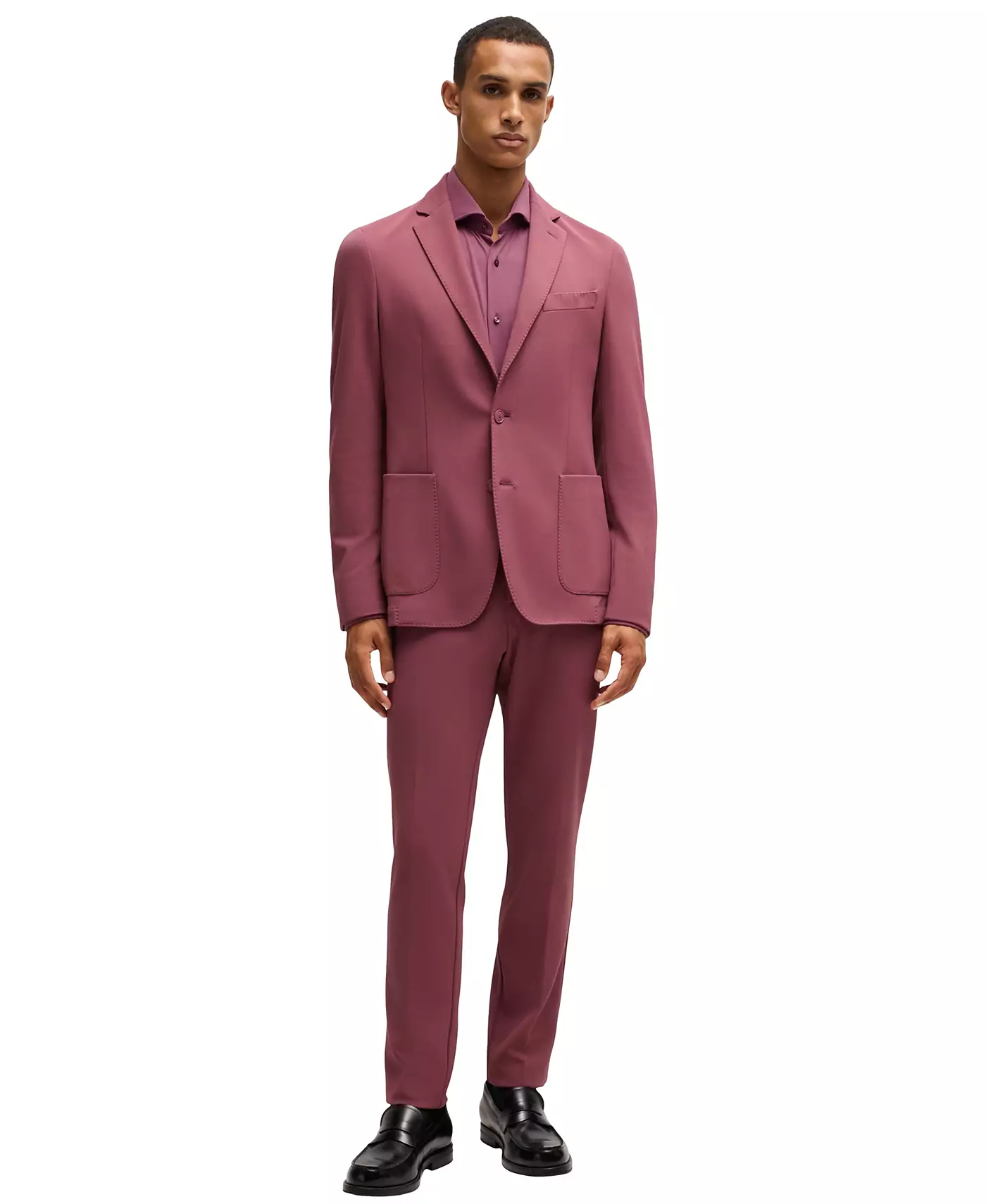 Мужская рубашка Hugo Boss Performance Slim-Fit