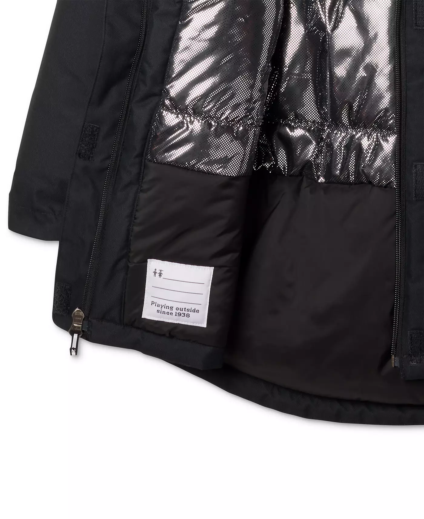 Длинная утепленная куртка Columbia Big Girls Hikebound II с капюшоном и молнией