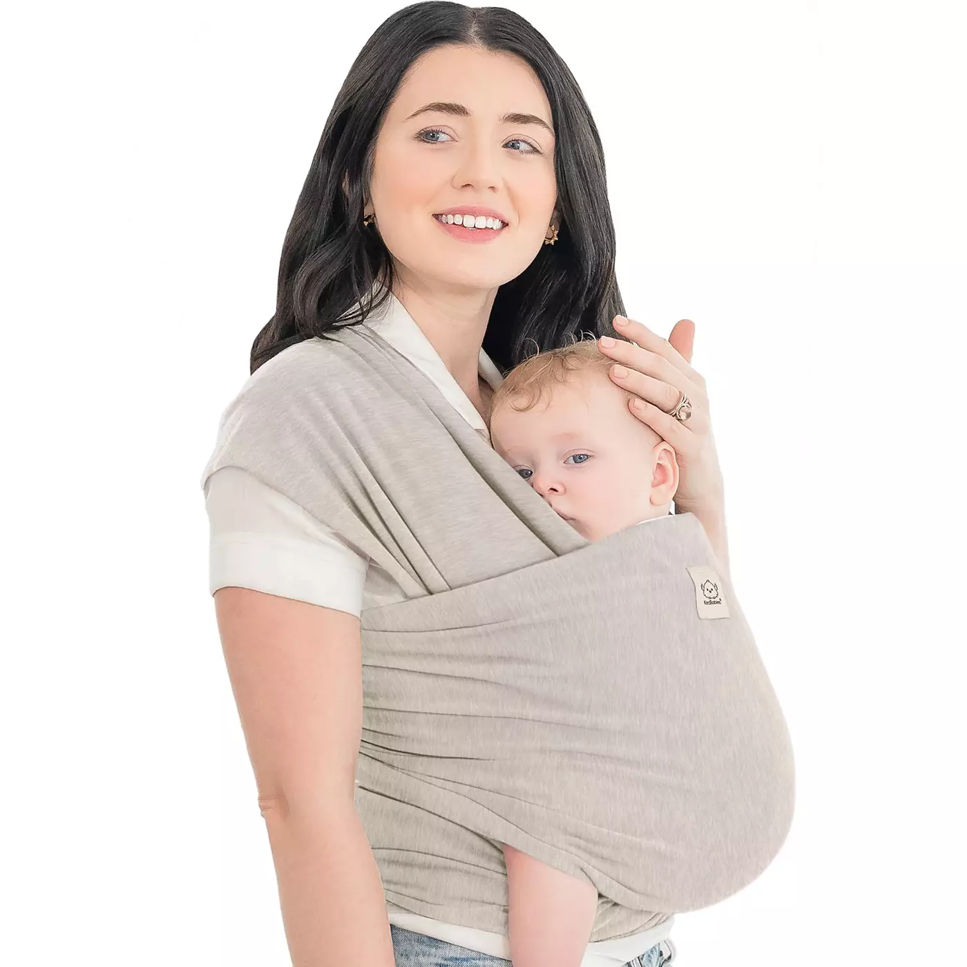 KeaBabies Original Baby Wraps Carrier, Baby Sling Carrier, Stretchy Infant Keng для новорожденных, малышей