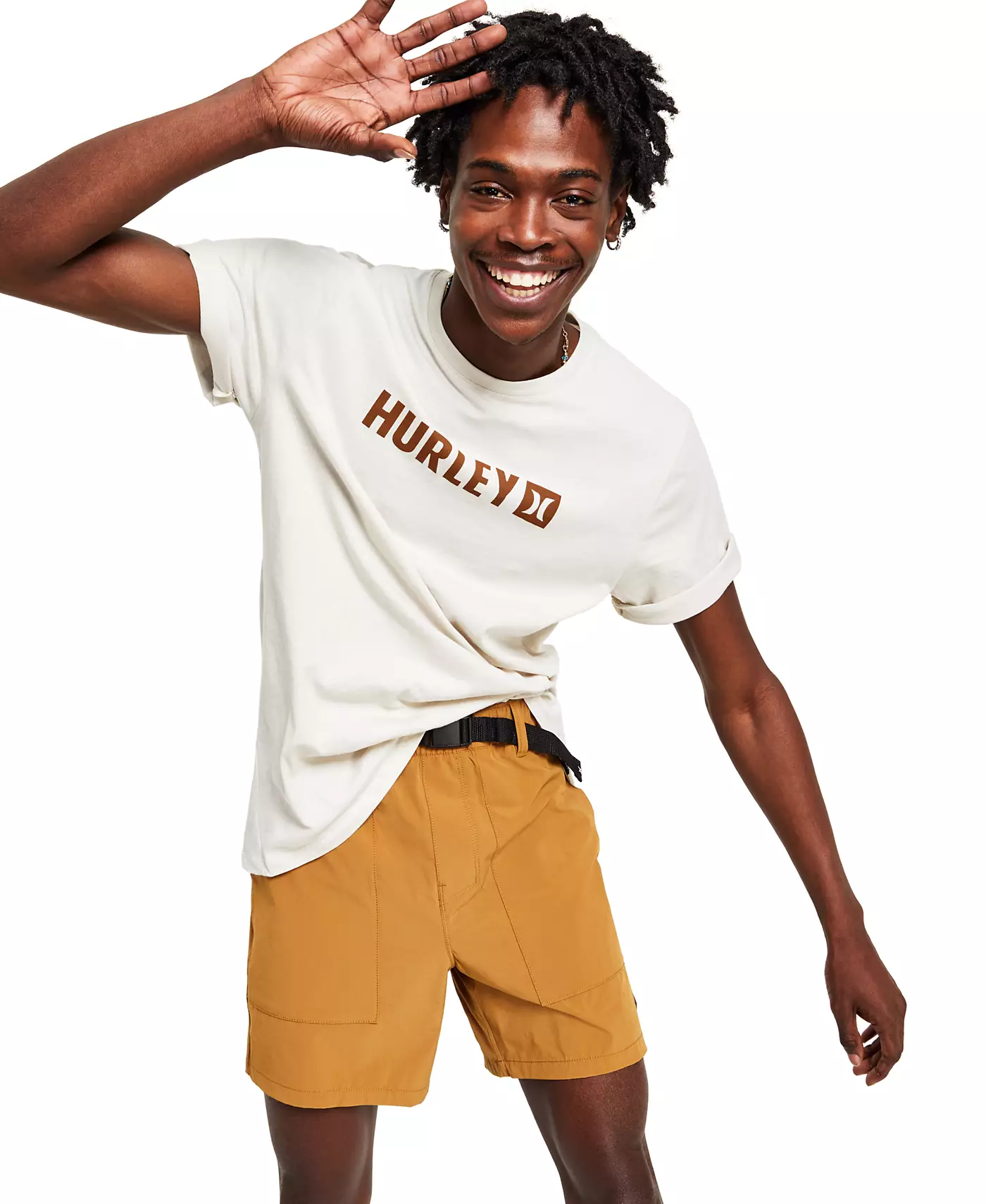 Мужская футболка Hurley Everyday the Box с коротким рукавом