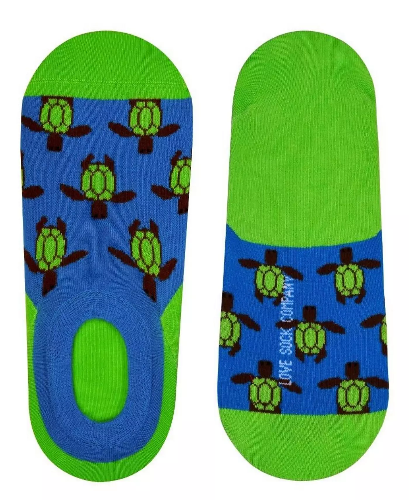 Мужские носки Love Sock Company Turtle Novelty No-Show