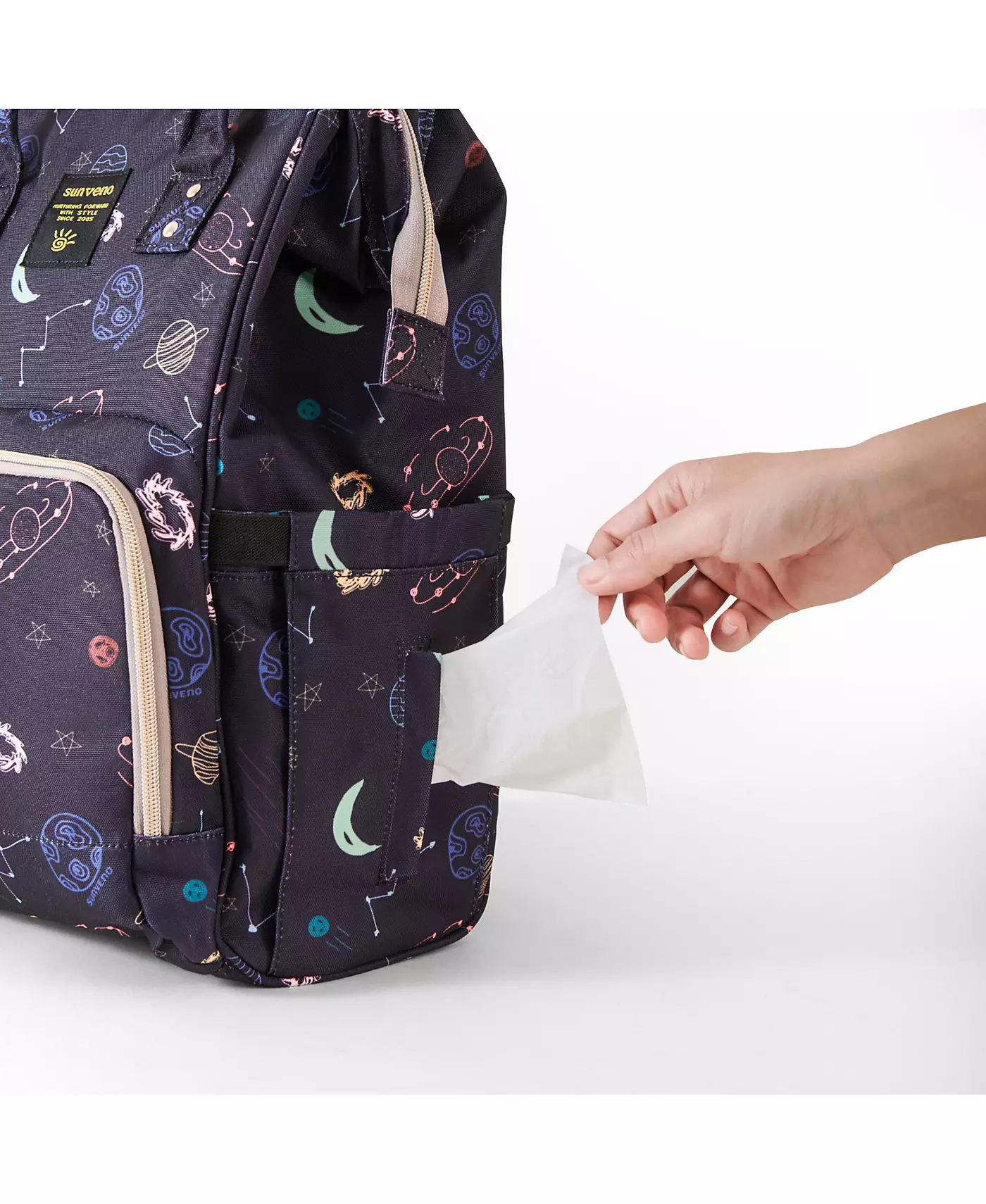 Рюкзак для детских подгузников Sunveno Timeless