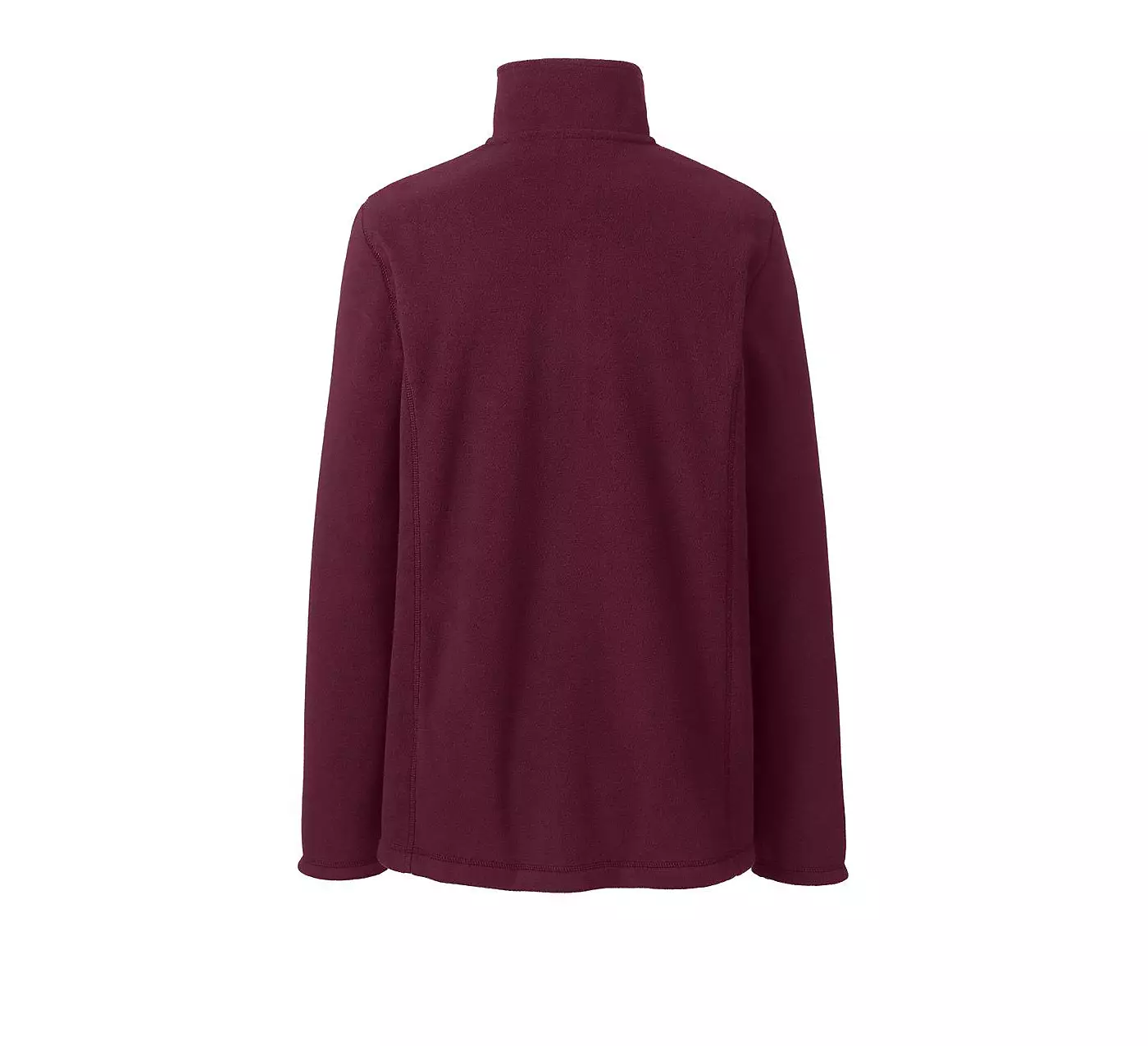 Женская флисовая куртка средней плотности Lands' End с застежкой-молнией