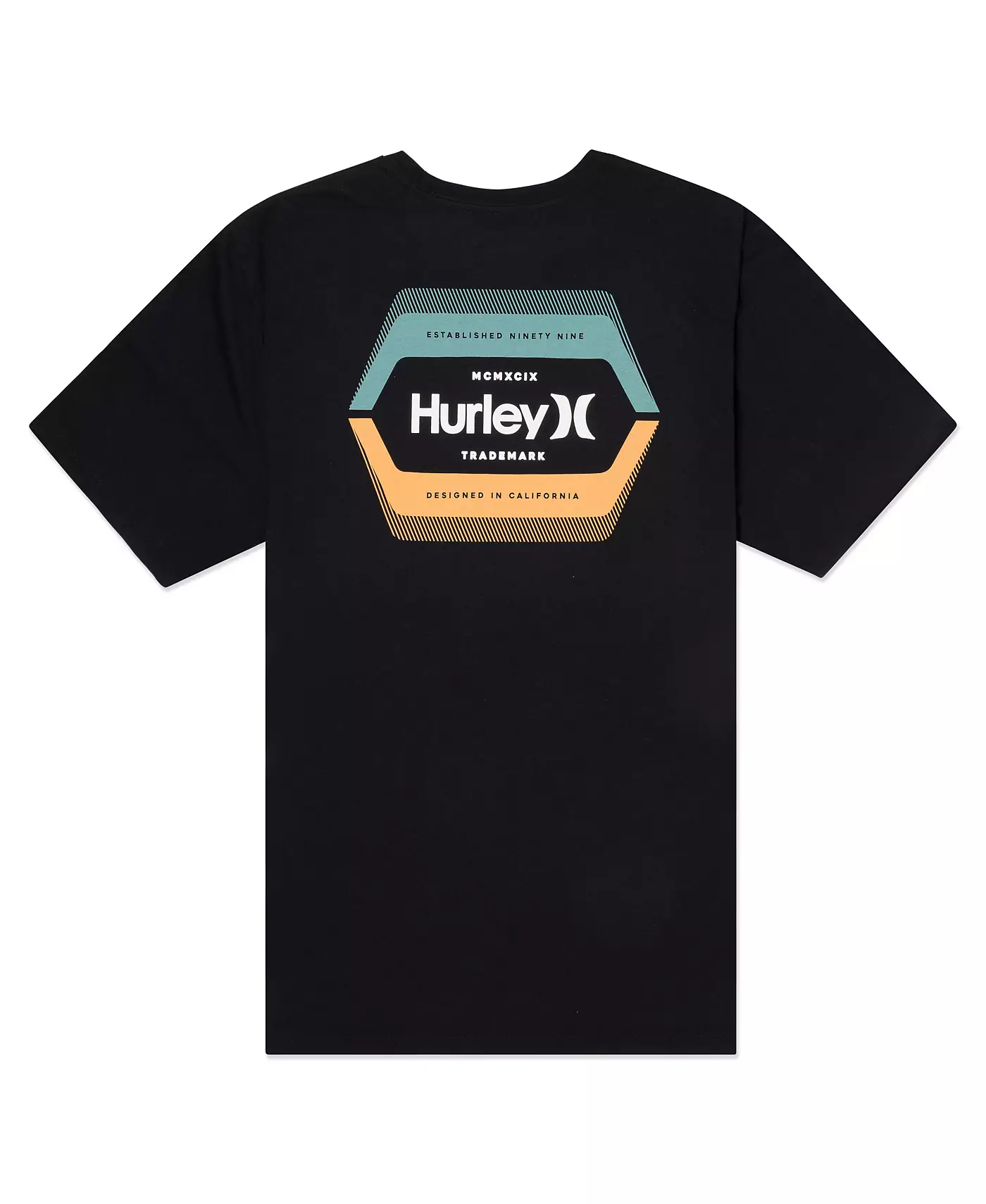 Мужская футболка Hurley Everyday Split с коротким рукавом