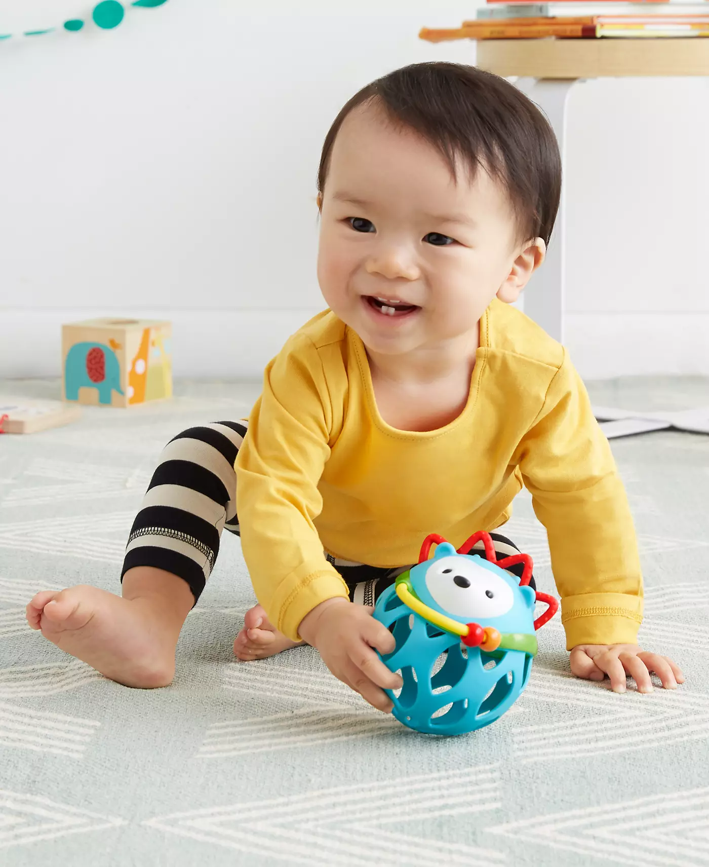 Skip Hop E&M Roll-Around Rattle Hedgehog