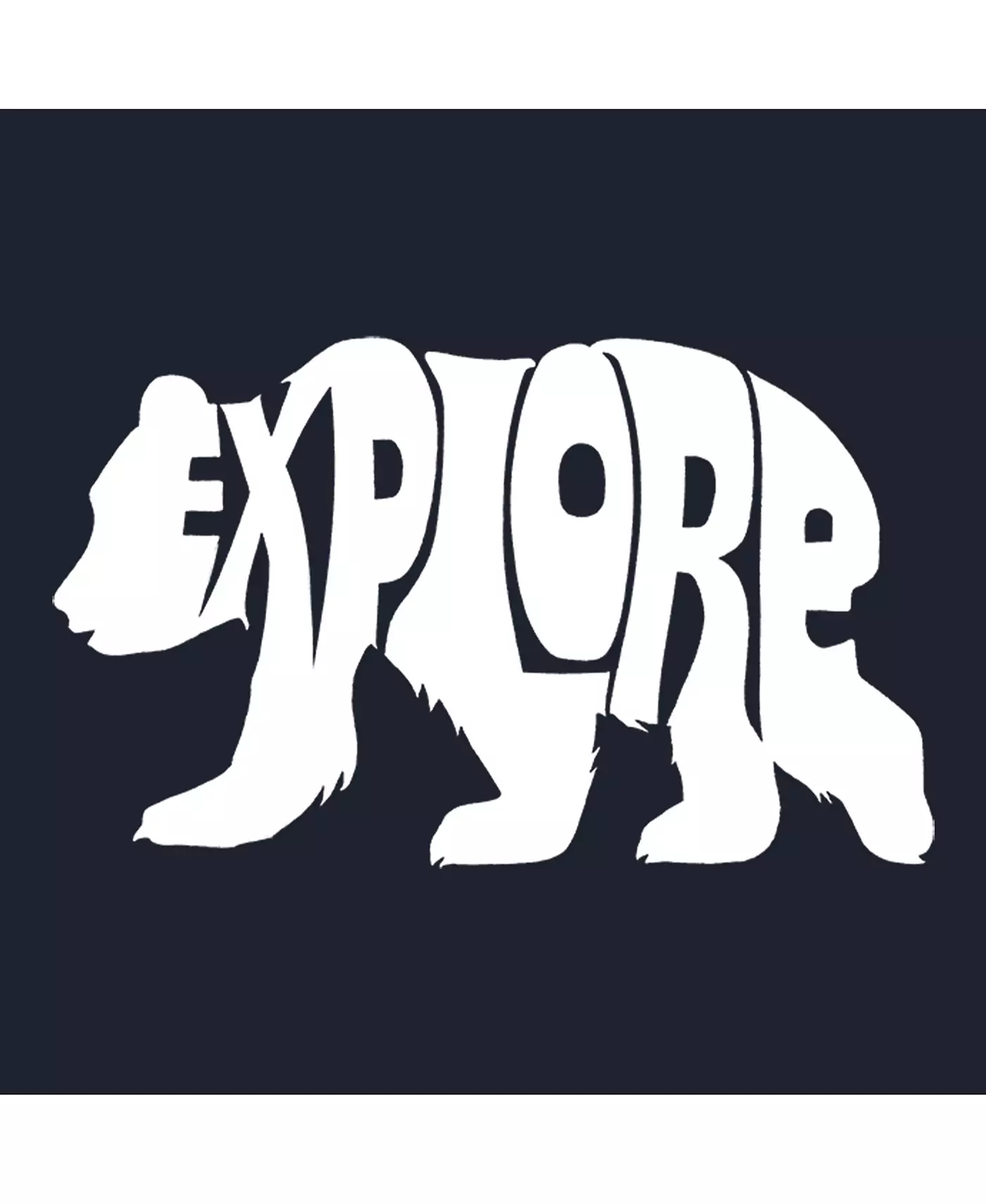 LA Pop Art Explore - Маленькая сумка-тоут с надписью Word Art