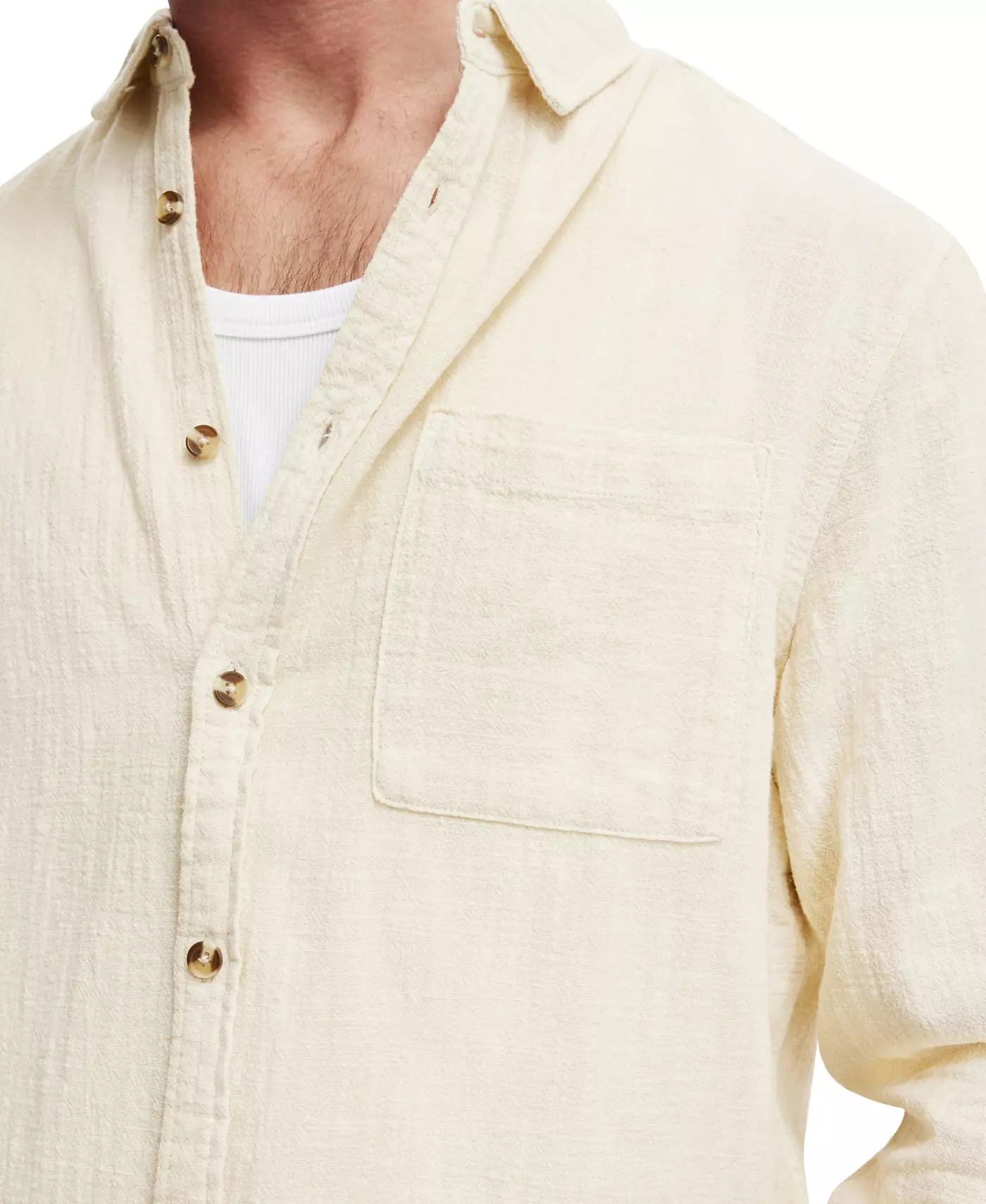 Мужская рубашка с длинным рукавом COTTON ON Portland