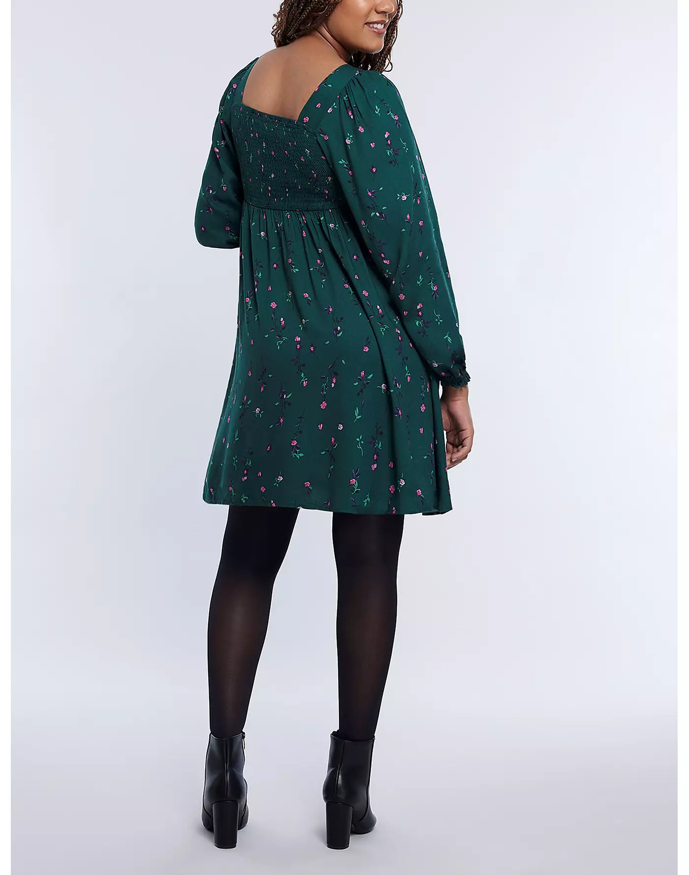 Материнство для беременных женское платье-бэбидолл с длинными рукавами и сборками - Материнство для беременных