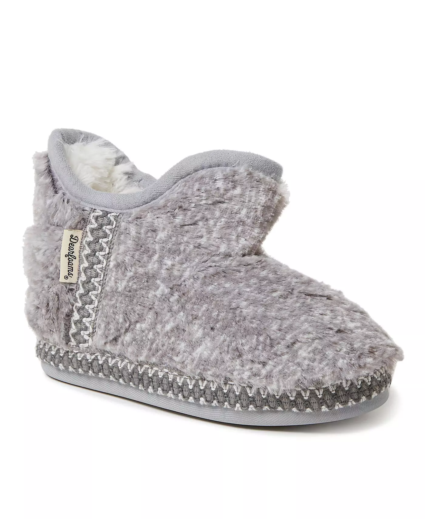 Тапочки-туфельки Dearfoams Girls Charlotte Fuzzy Bootie