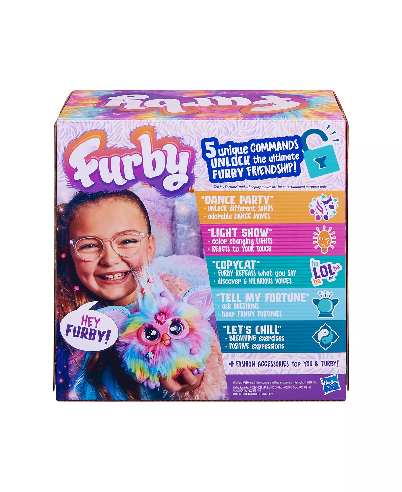 Furby Tie Dye интерактивная мягкая игрушка