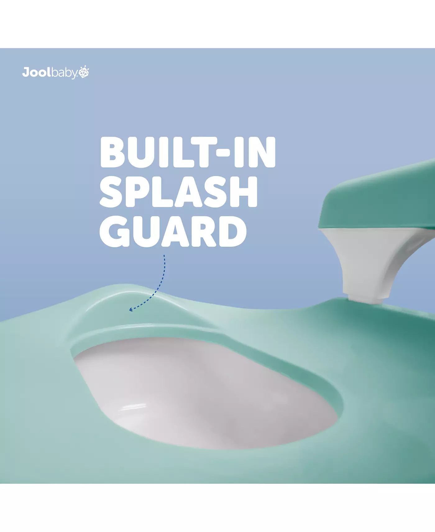 Детский горшок Jool Baby Potty Chair для приучения малышей к туалету - Защита от брызг и поддержка спины