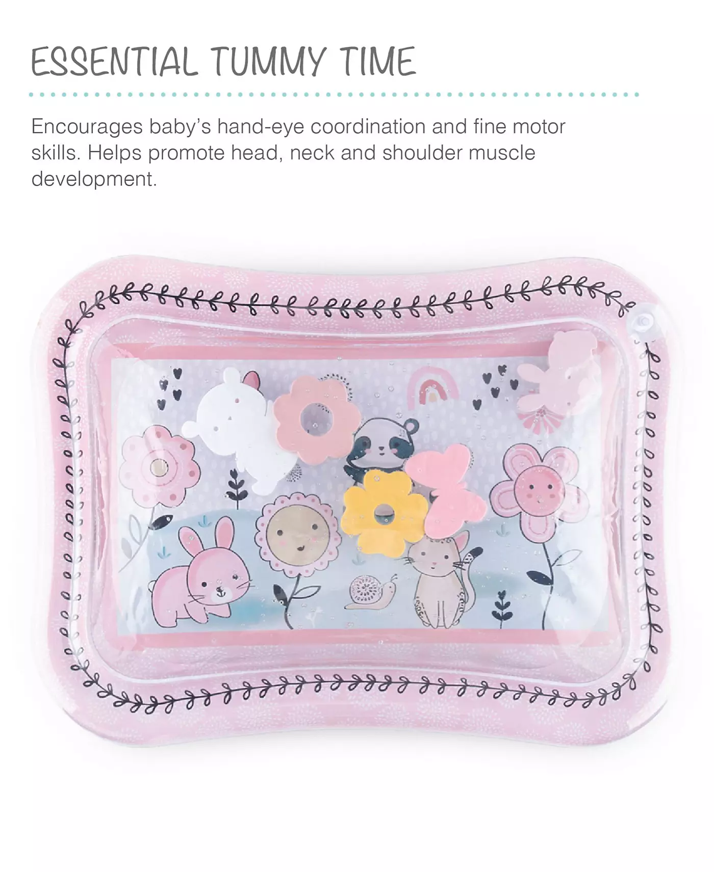 Водный игровой коврик Peanutshell Tummy Time для малышей, Sea Life