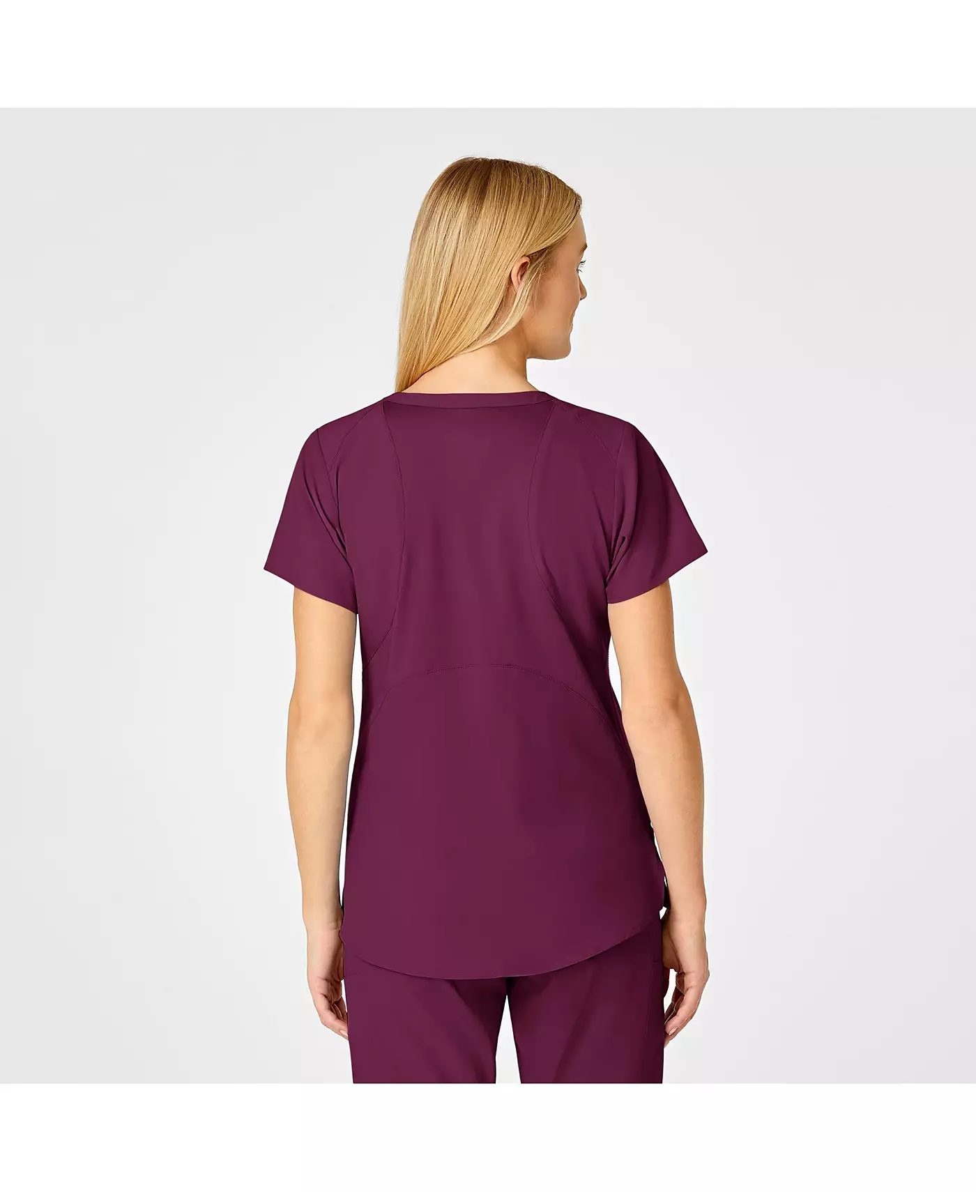 Женский топ Wink W123 Flex Back со стилизованным V-образным вырезом