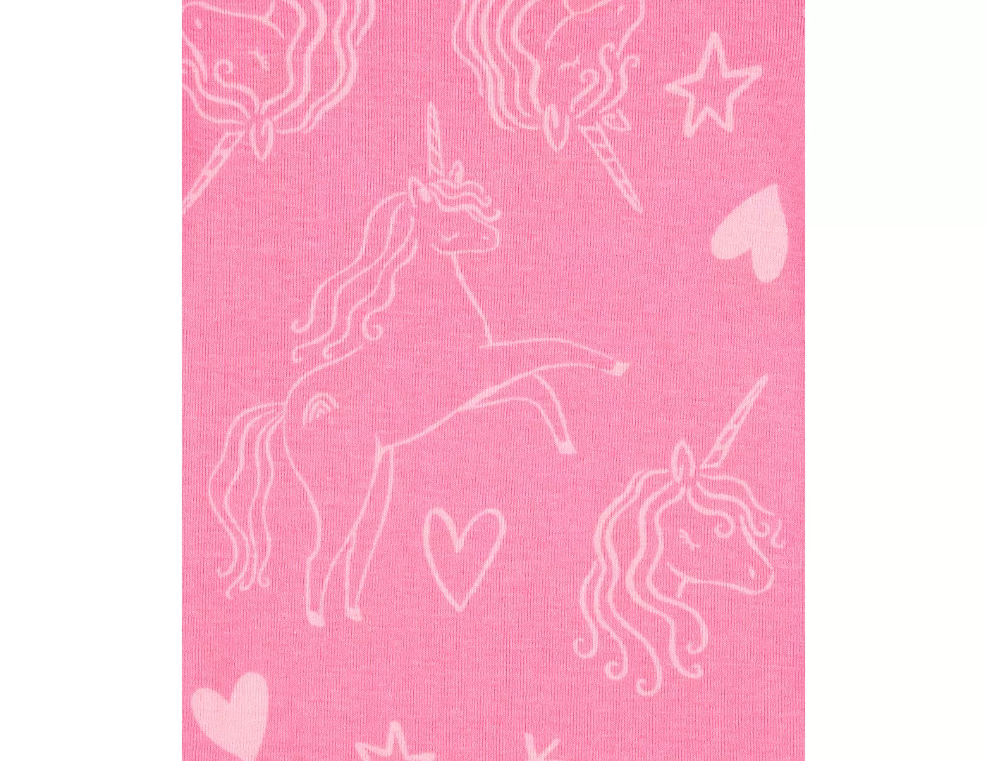 Хлопковая пижама Carter's Toddler Unicorn, комплект из 4 предметов