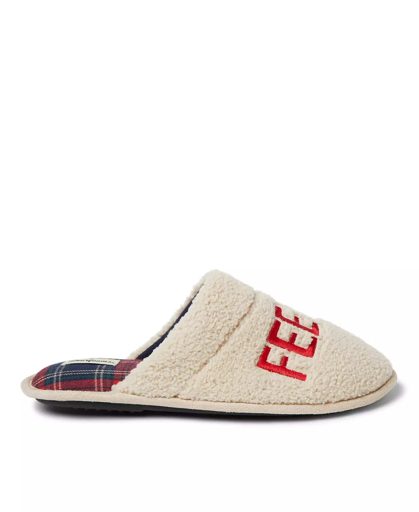 Мужские тапочки Dearfoams Tyler Novelty Holiday Christmas Scuff