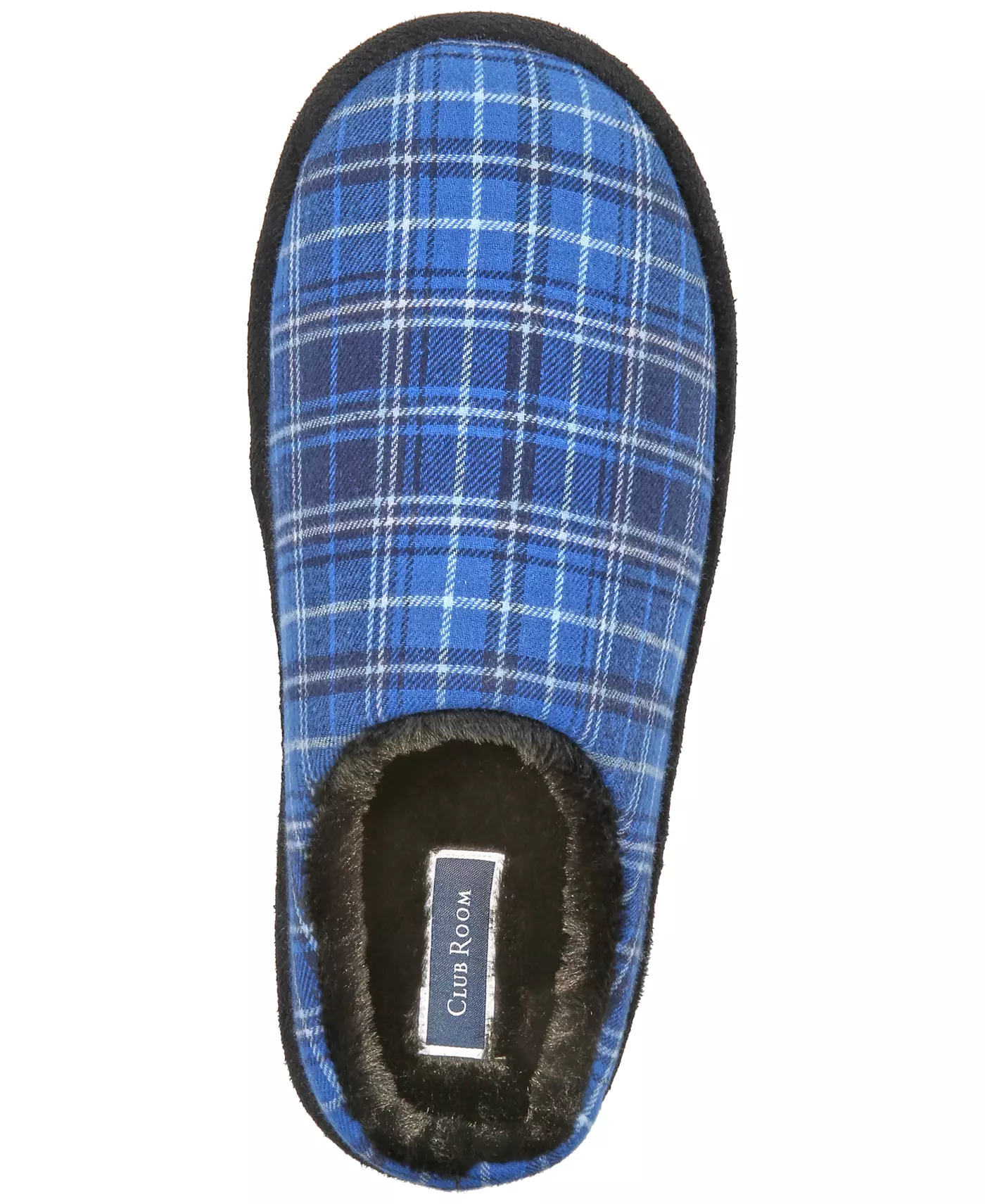 Мужские тапочки в клетку для клубной комнаты, созданные для Macy's