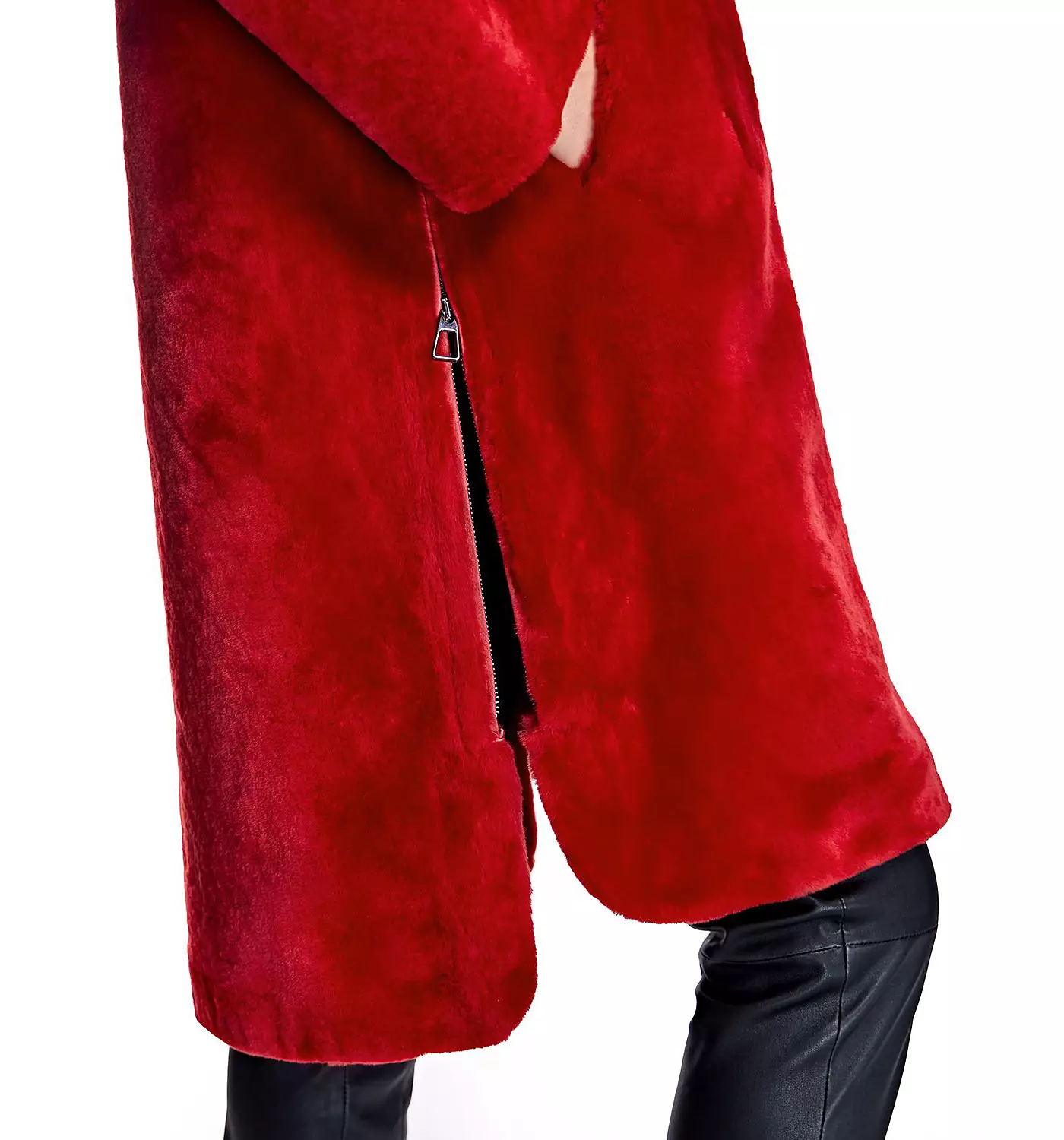 Женская парка из овчины Julia & Stella By Maximilian