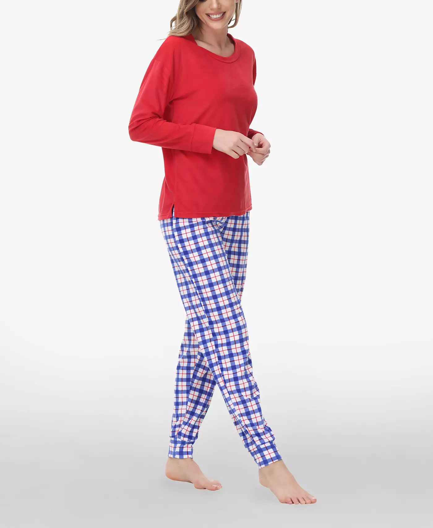 INK+IVY Женский топ с длинными рукавами и джоггерами, комплект из 2 шт.