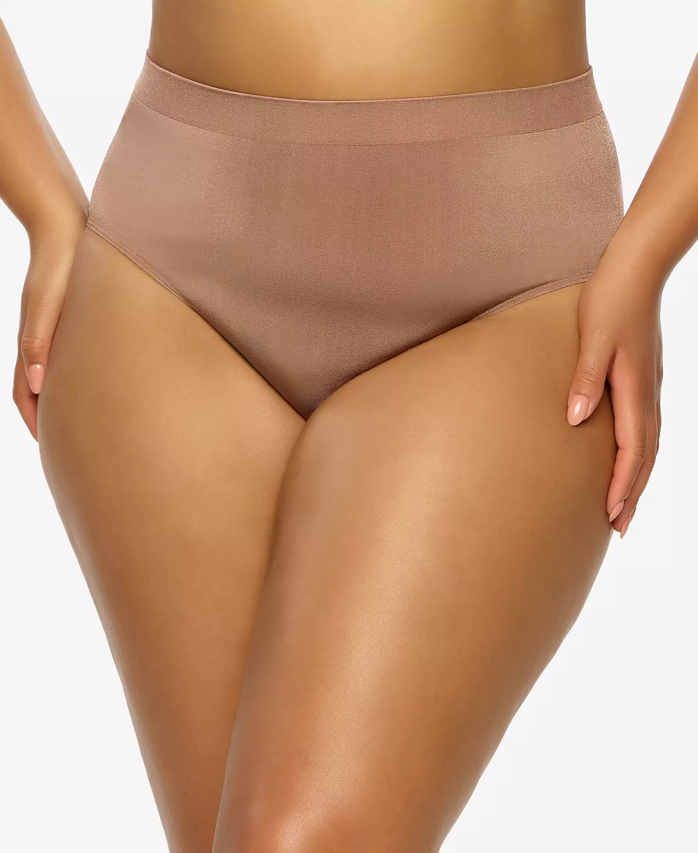 Paramour Plus Size Body Smooth Seamless Brief Panty