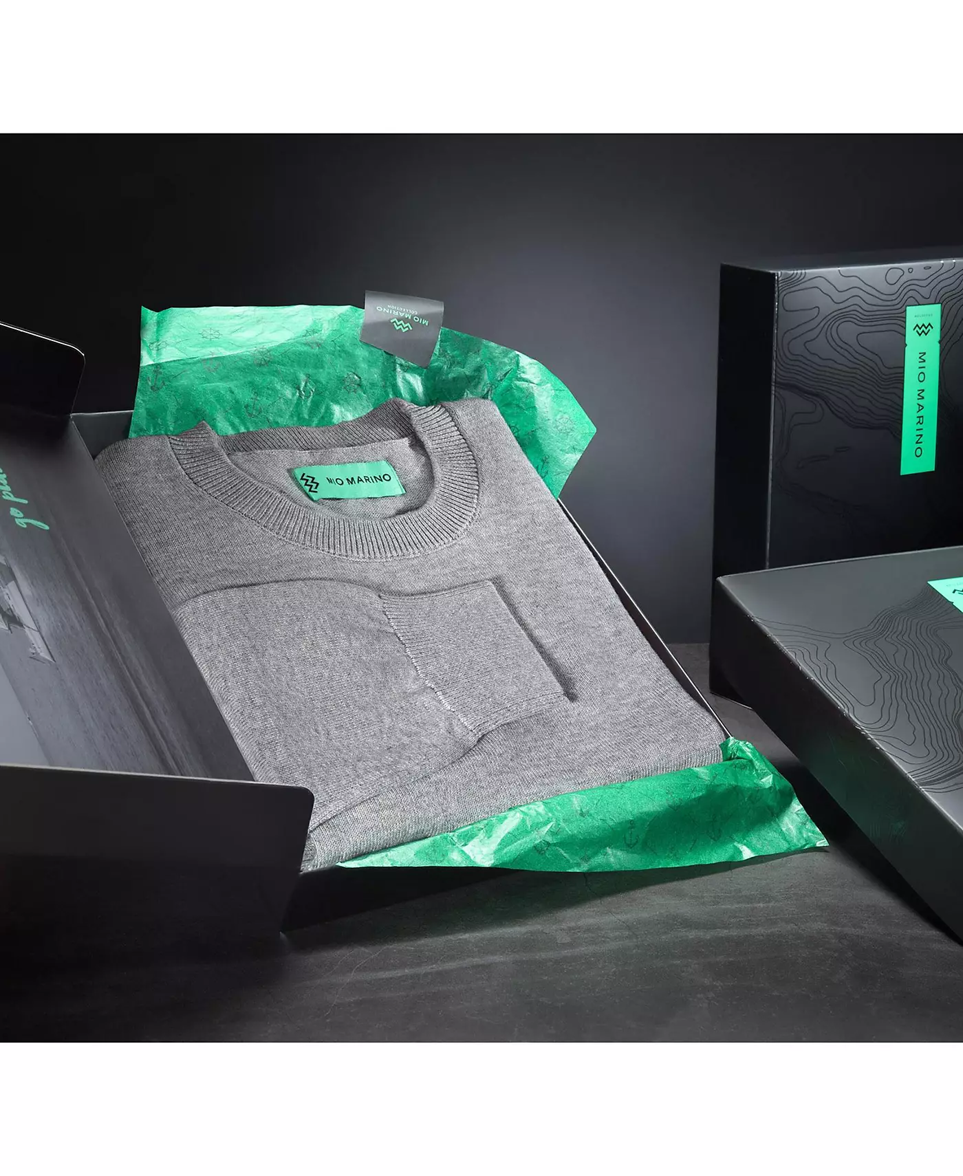 Мужской свитер Mio Marino Winter Crew Lightweight