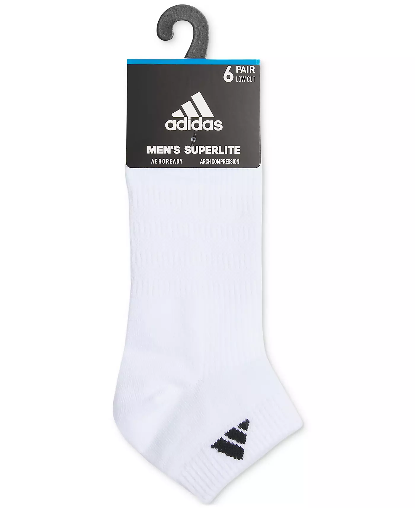 Мужские носки adidas Superlite 3.0 Low Cut - 6 пар.