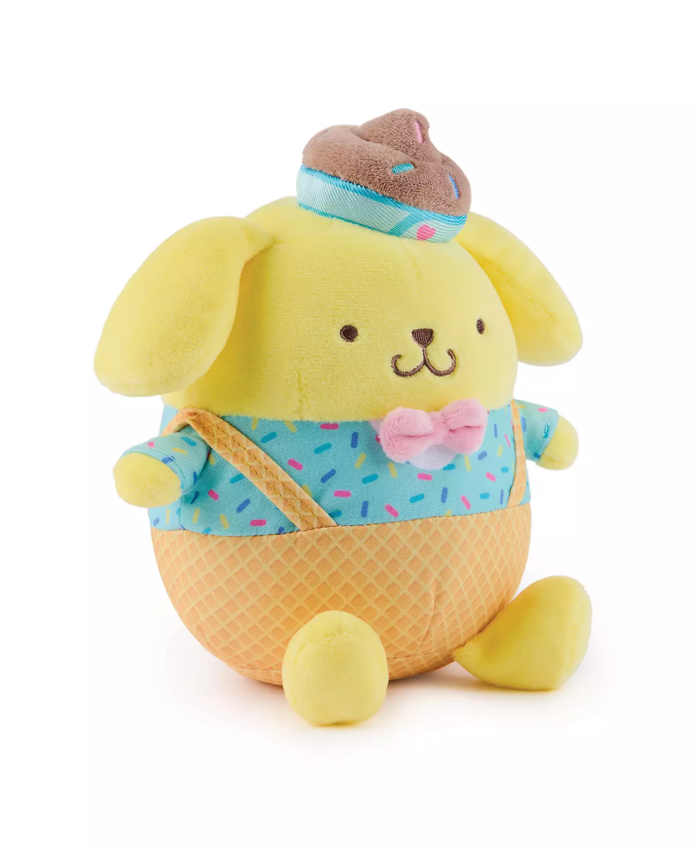Hello Kitty Gund Sanrio Ice Cream Pompompurin Plush, 6 дюймов