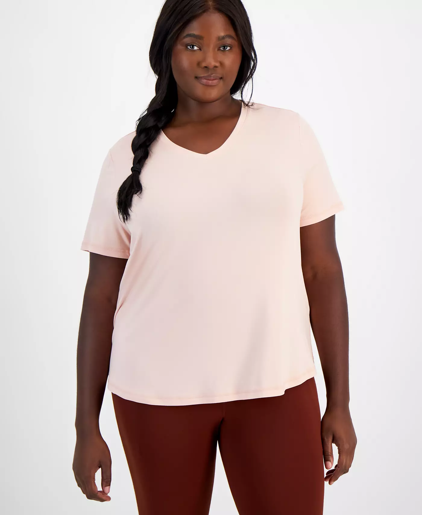 Футболка ID Ideology Plus Size Solid Essentials Active