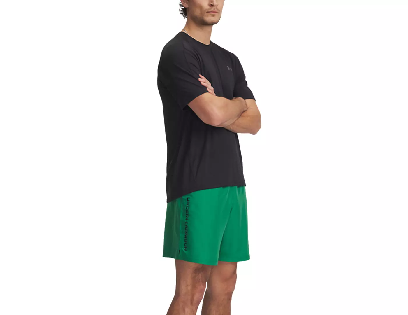 Мужские шорты Under Armour Moisture-Wicking с логотипом и принтом 8-1/4" Tech