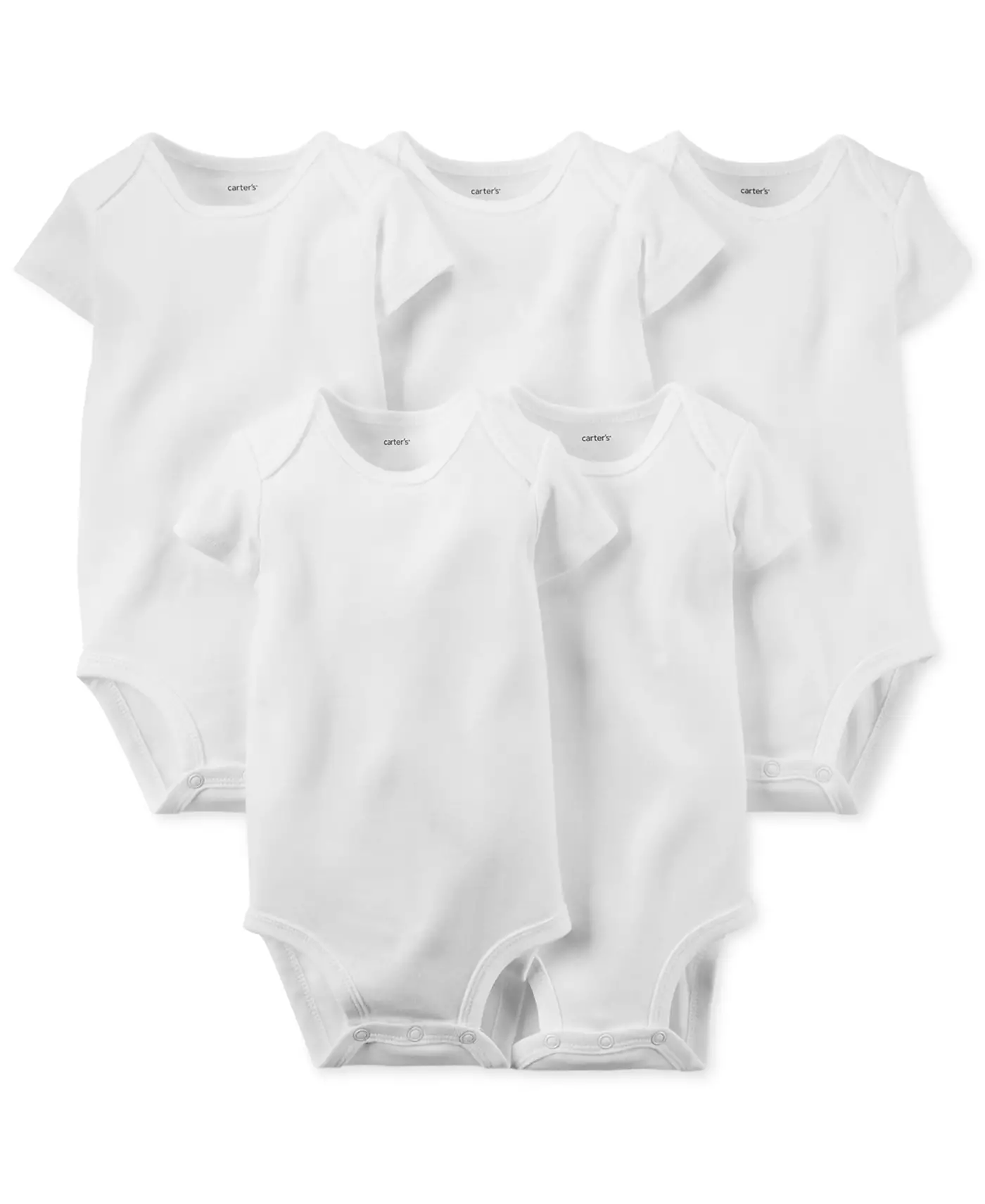Детские комбинезоны Carter's Baby Boys или Baby Girls с короткими рукавами, упаковка из 5 шт.