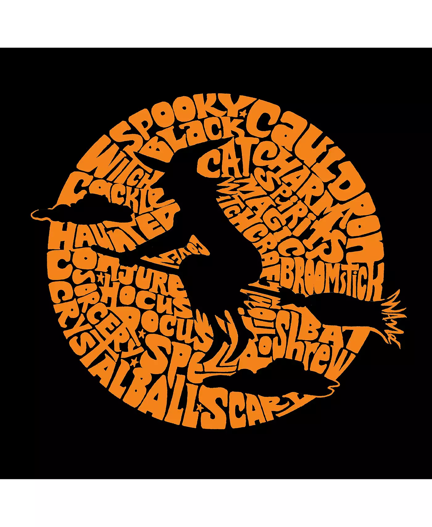 Сумка-тоут с надписью LA Pop Art Small - Spooky Witch