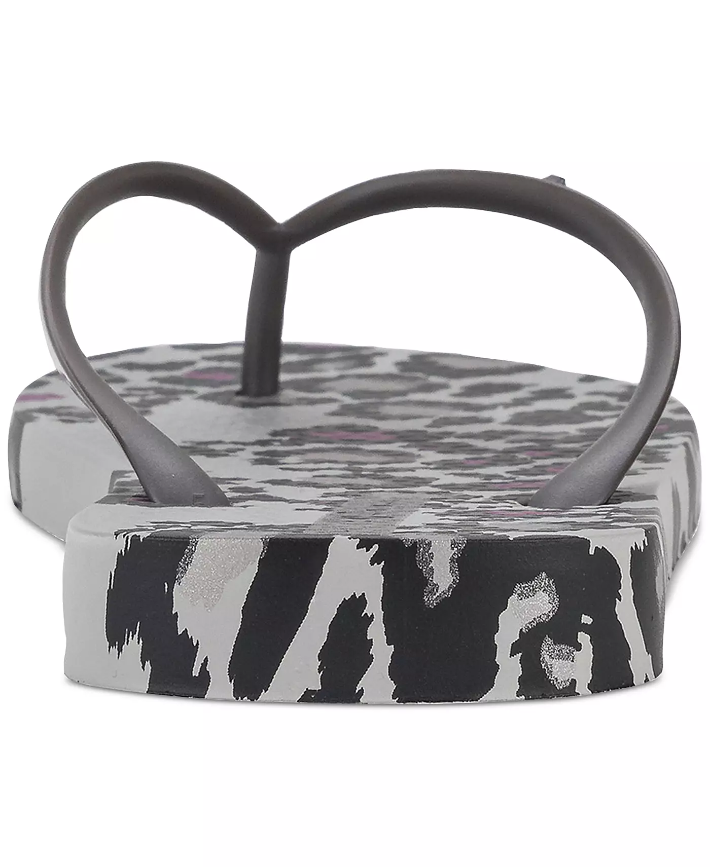 Женские сандалии-шлепанцы Ipanema с анималистичным принтом