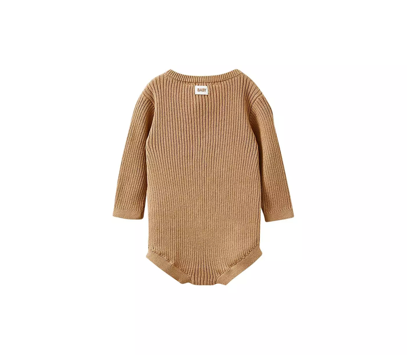 ХЛОПОК НА Baby Boys Rib Knit Cross Over Tie Bubbysuit