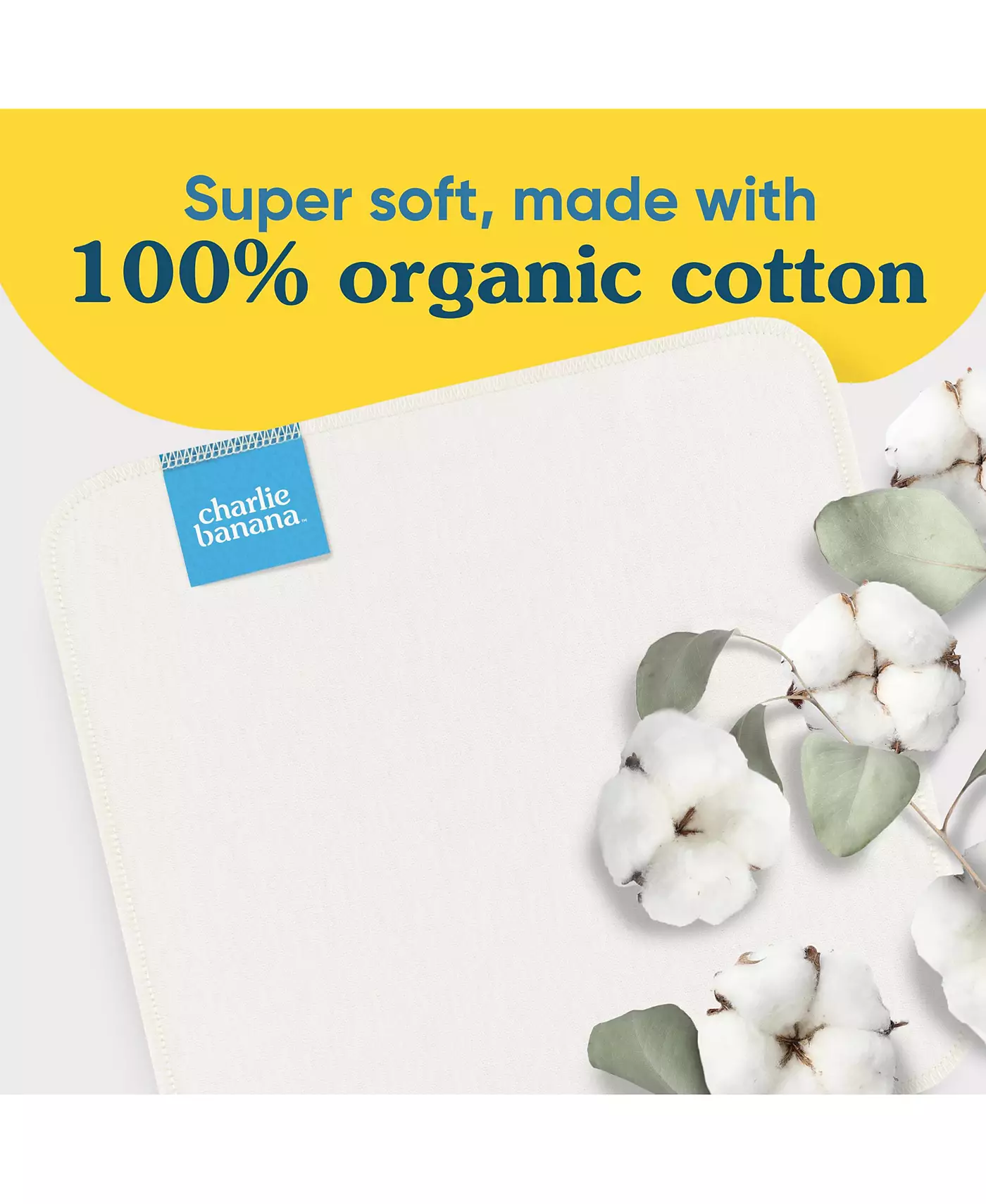 Салфетки из органического хлопка Charlie Banana 10