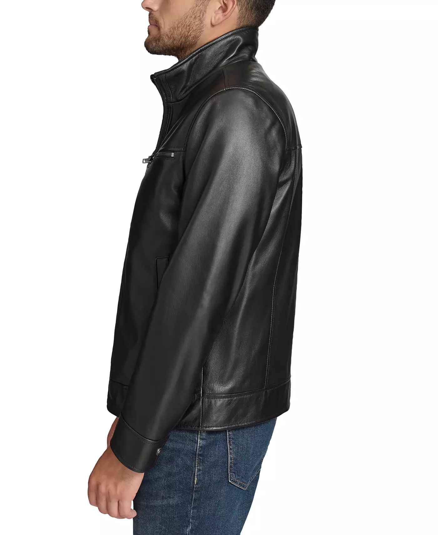 Мужская кожаная куртка Marc New York Winton